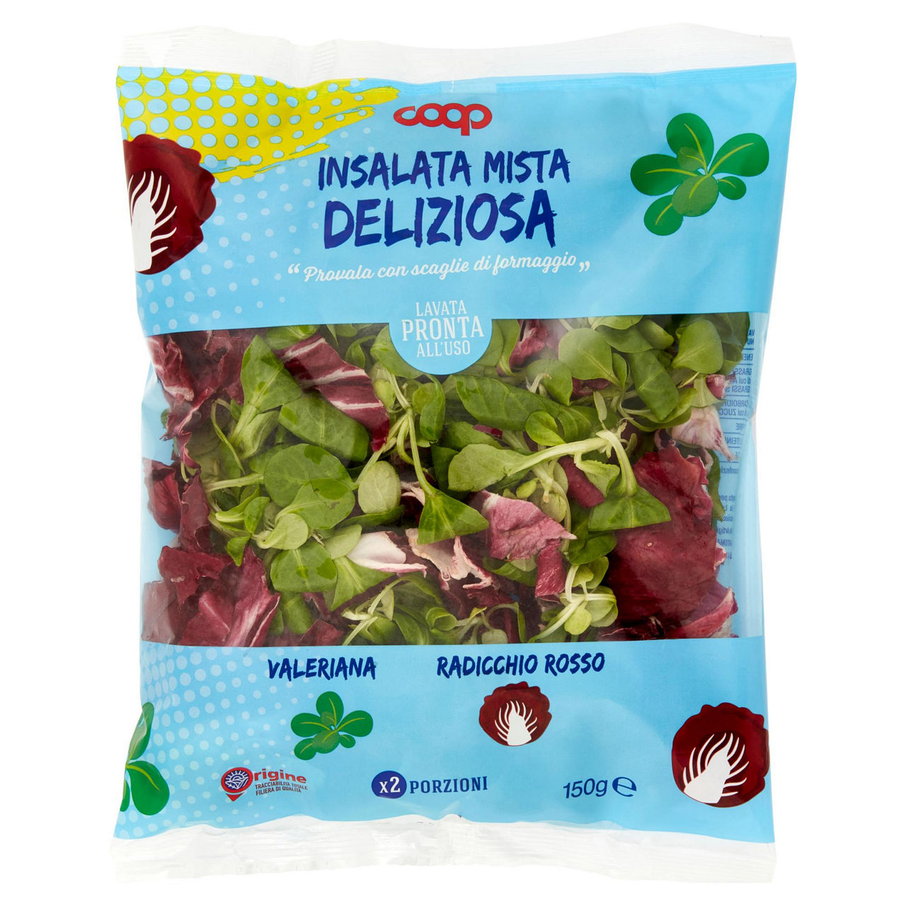 Insalata mista Deliziosa 150 gr