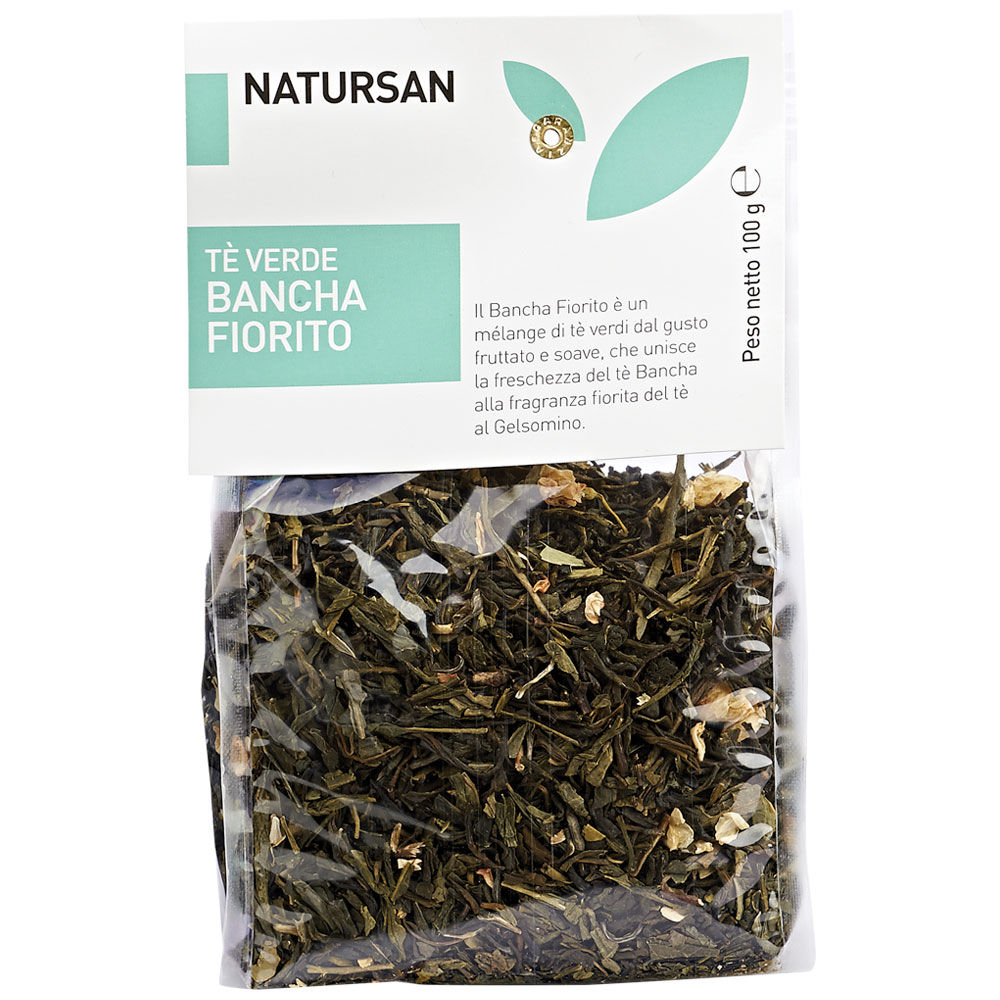 The verde Bancha fiorito 100 gr - Immagine 01