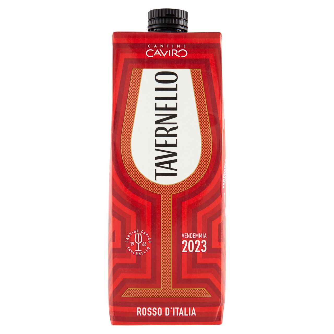 Tavernello rosso d'Italia in brick lt 1