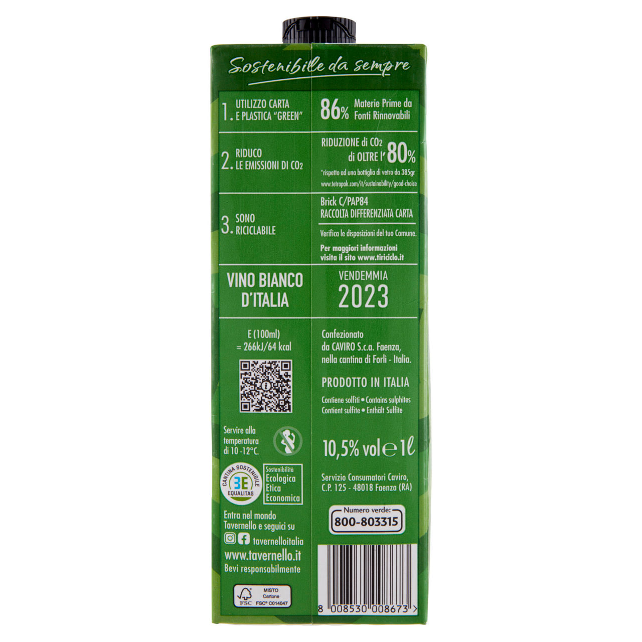Tavernello bianco d'Italia in brick 1 lt - Immagine 31