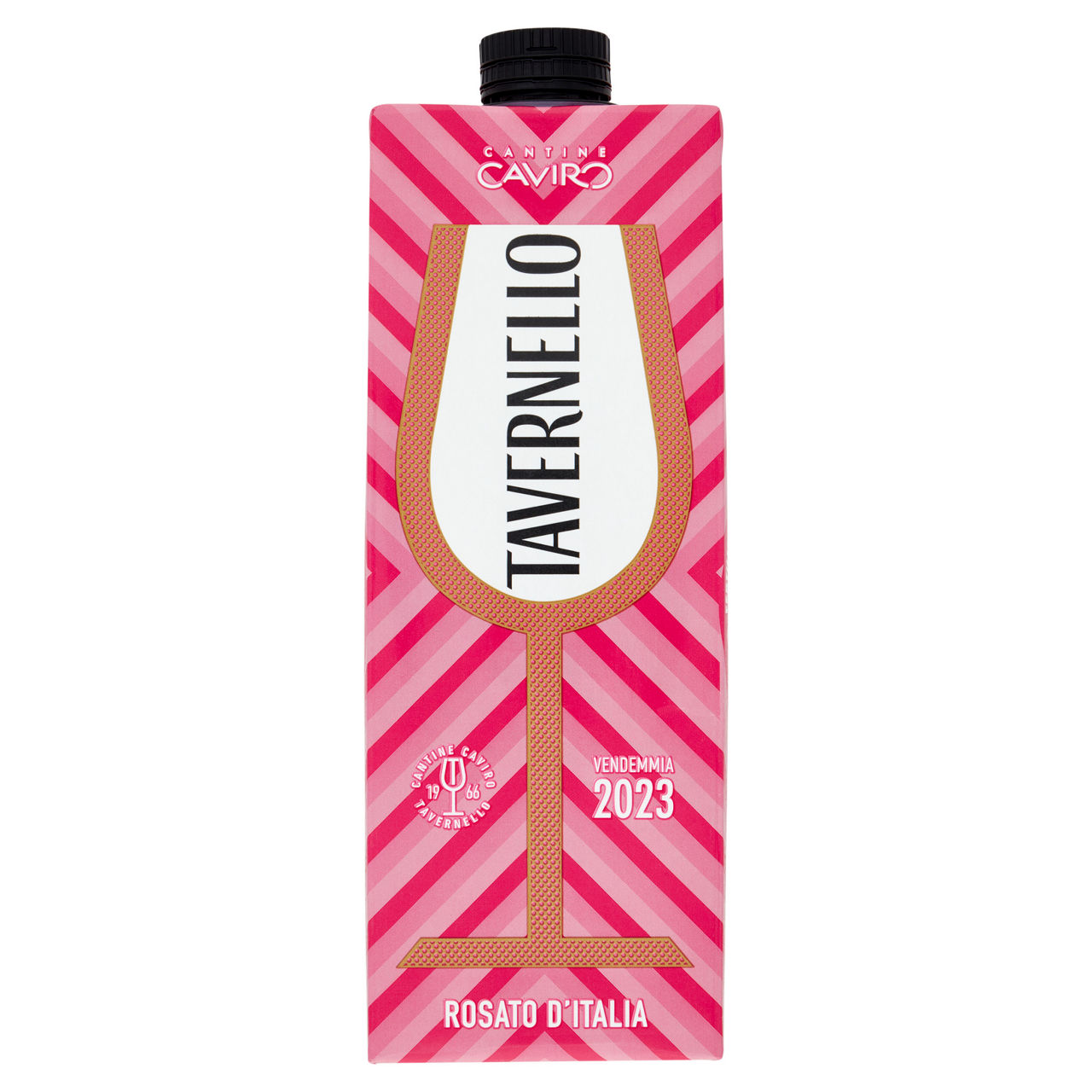 Tavernello rosato d'Italia in brick 1 lt
