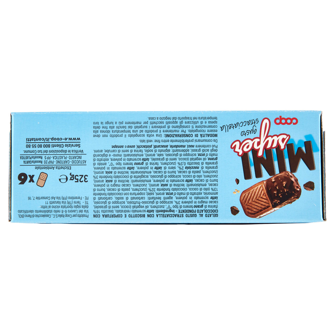 Gelato biscotto alla stracciatella mini 6 pz 325 gr - Immagine 41
