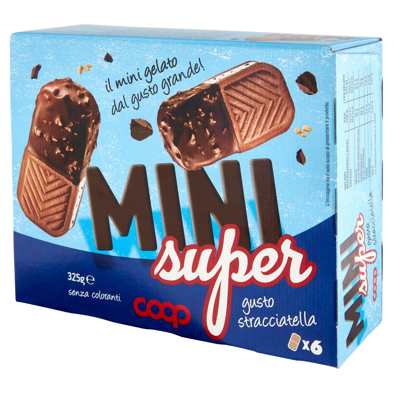 Gelato biscotto alla stracciatella mini 6 pz 325 gr - Immagine 51