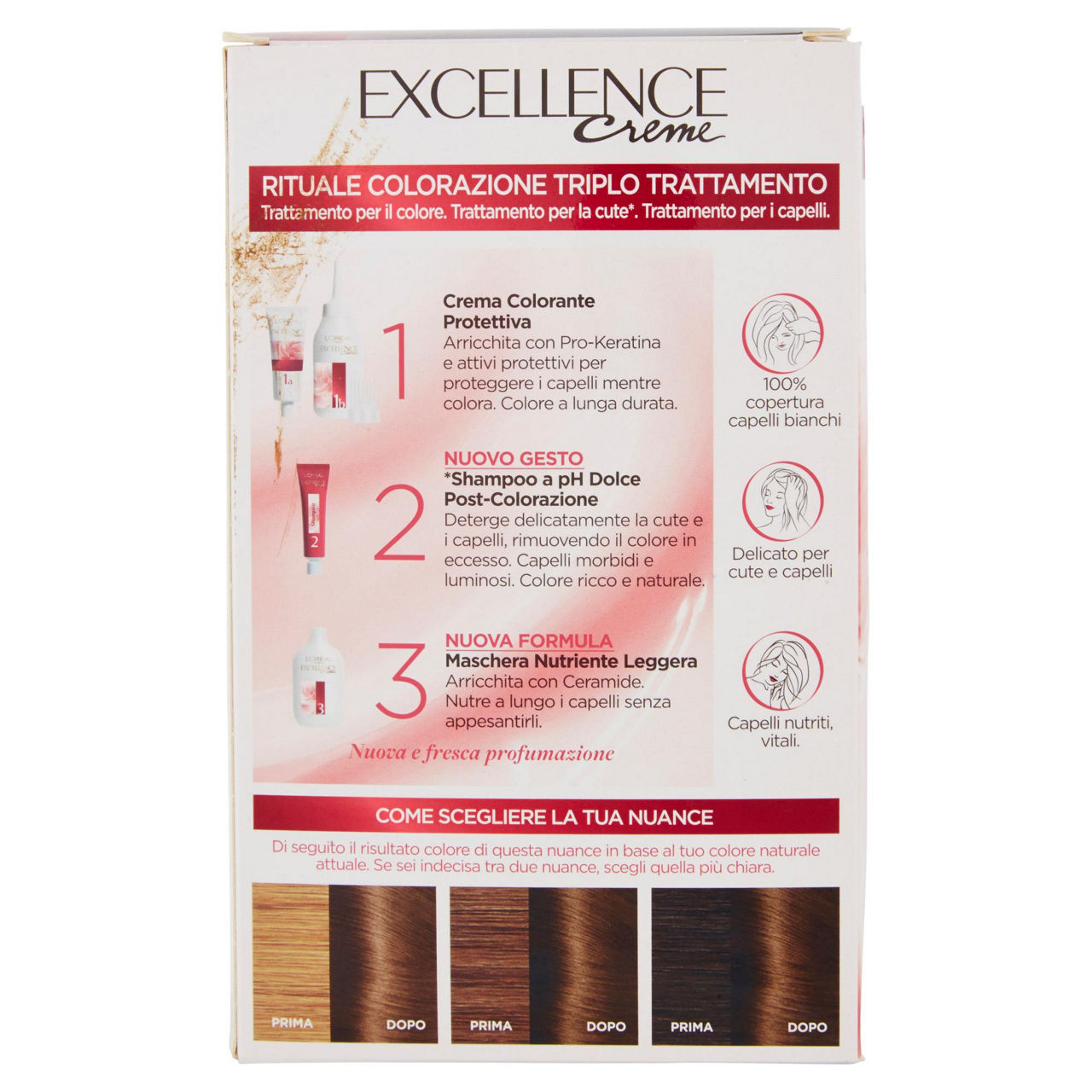 Colorazione excellence creme autopr.castano chiaro 5 sc.pz.1 - Immagine 21