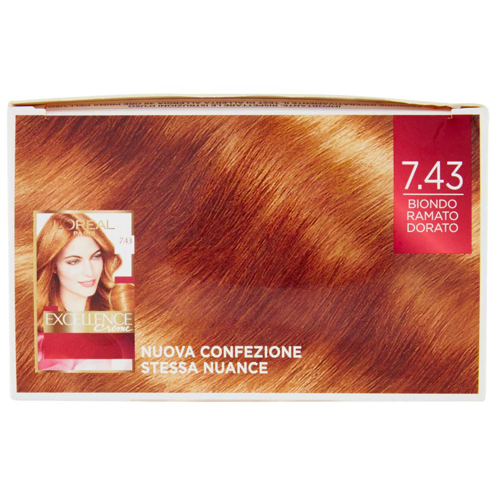 Colorazione excellence creme biondo ramato dorato n 7,43 pz.1 - Immagine 41