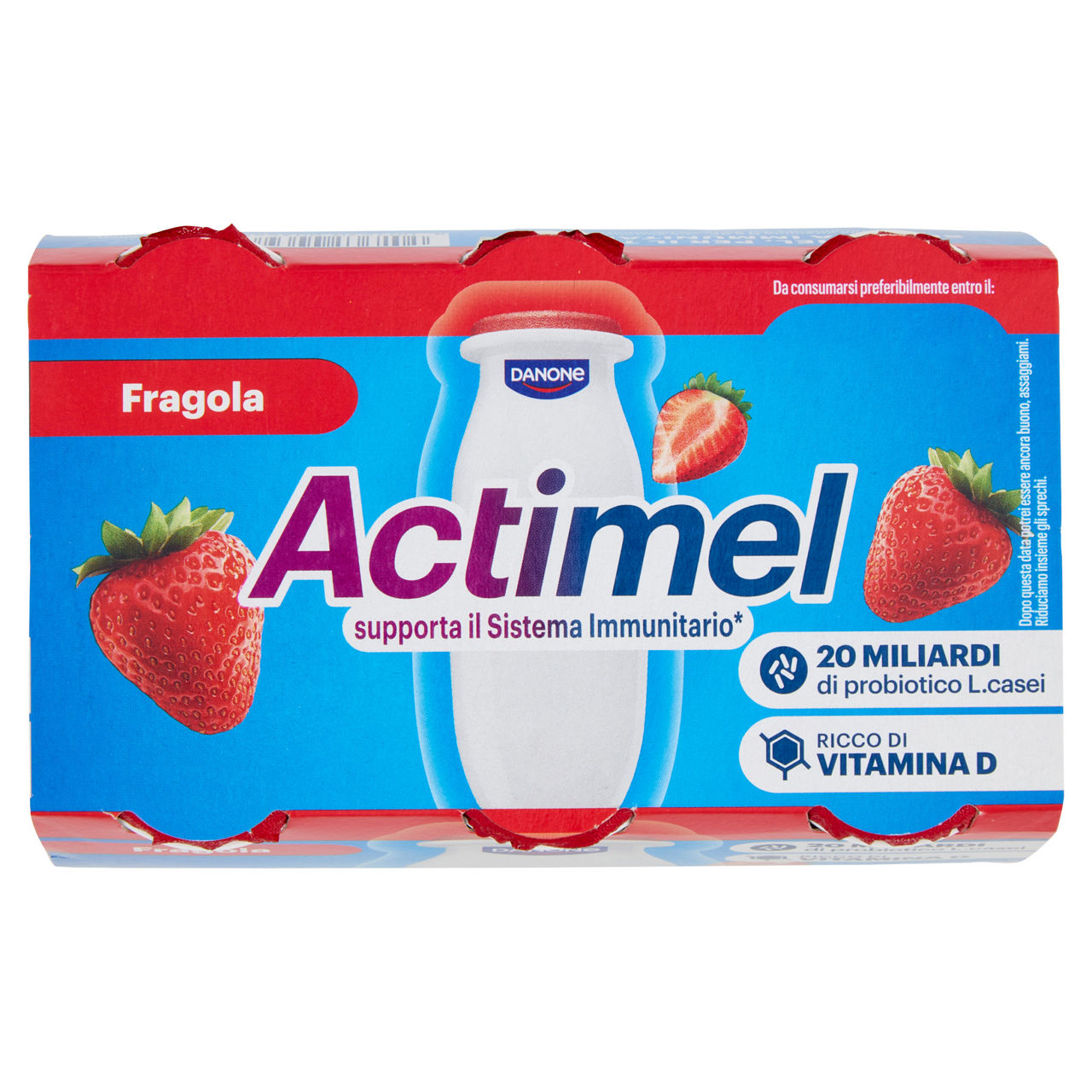 Probiotico da bere alla fragola 6 pz da 100 gr - Immagine 51