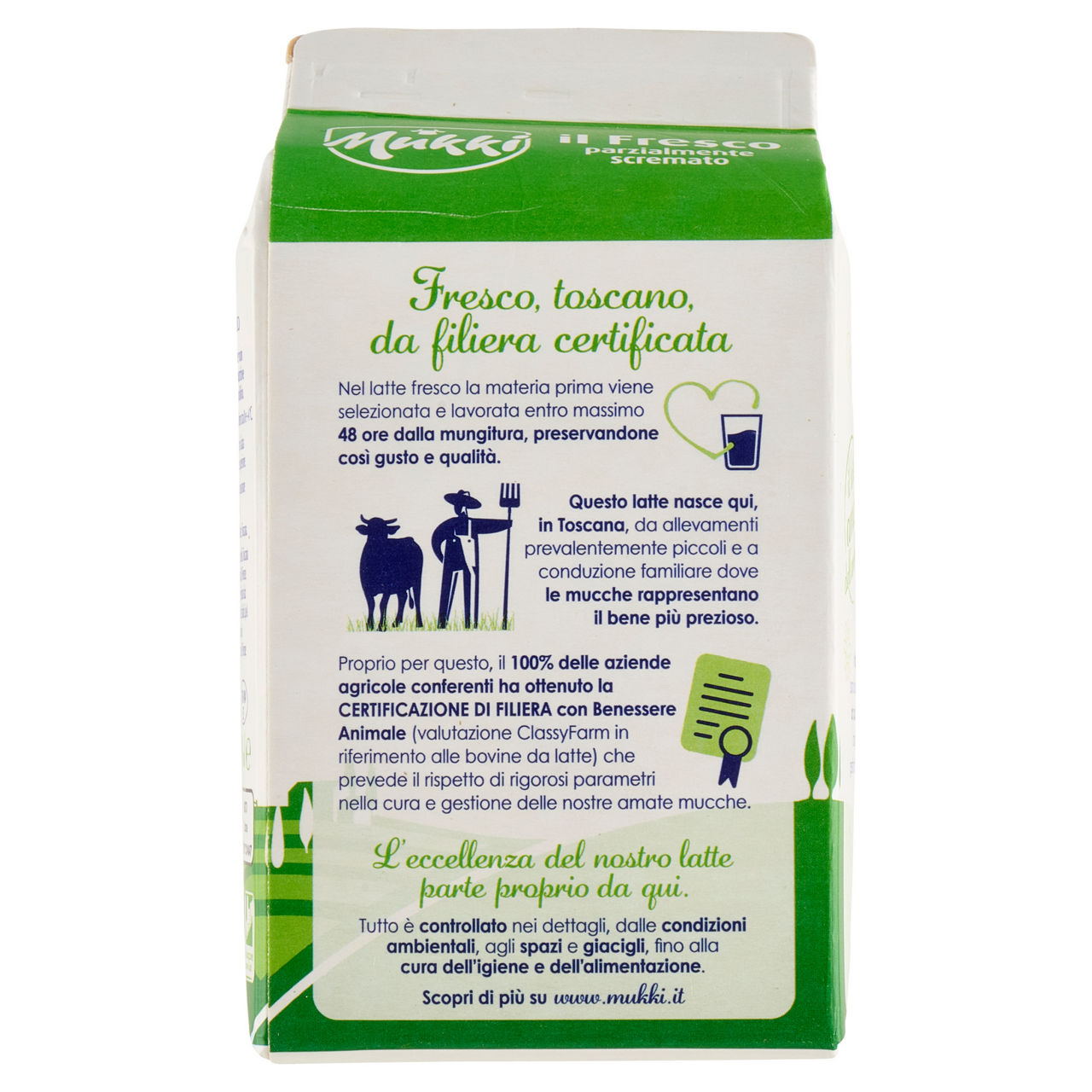 Latte fresco parzialmente scremato 500 ml - Immagine 51