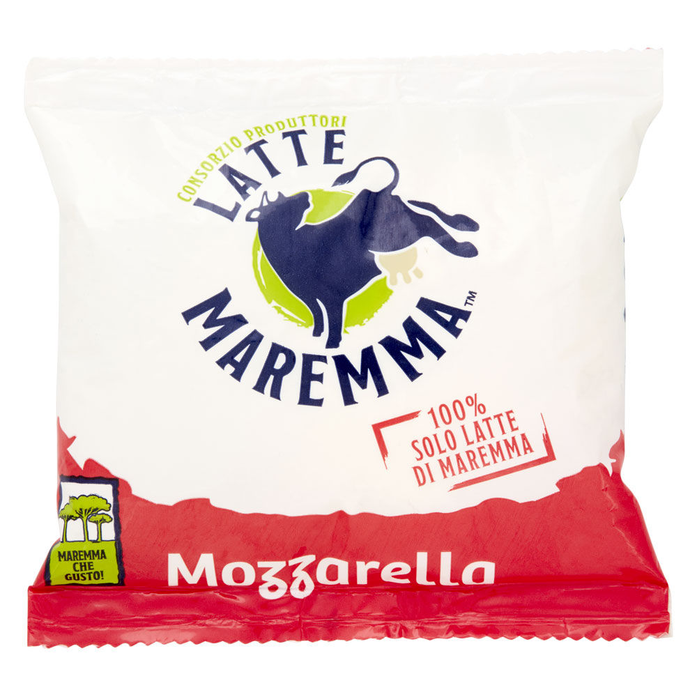 Mozzarella con latte di Maremma 125 gr - Immagine 01