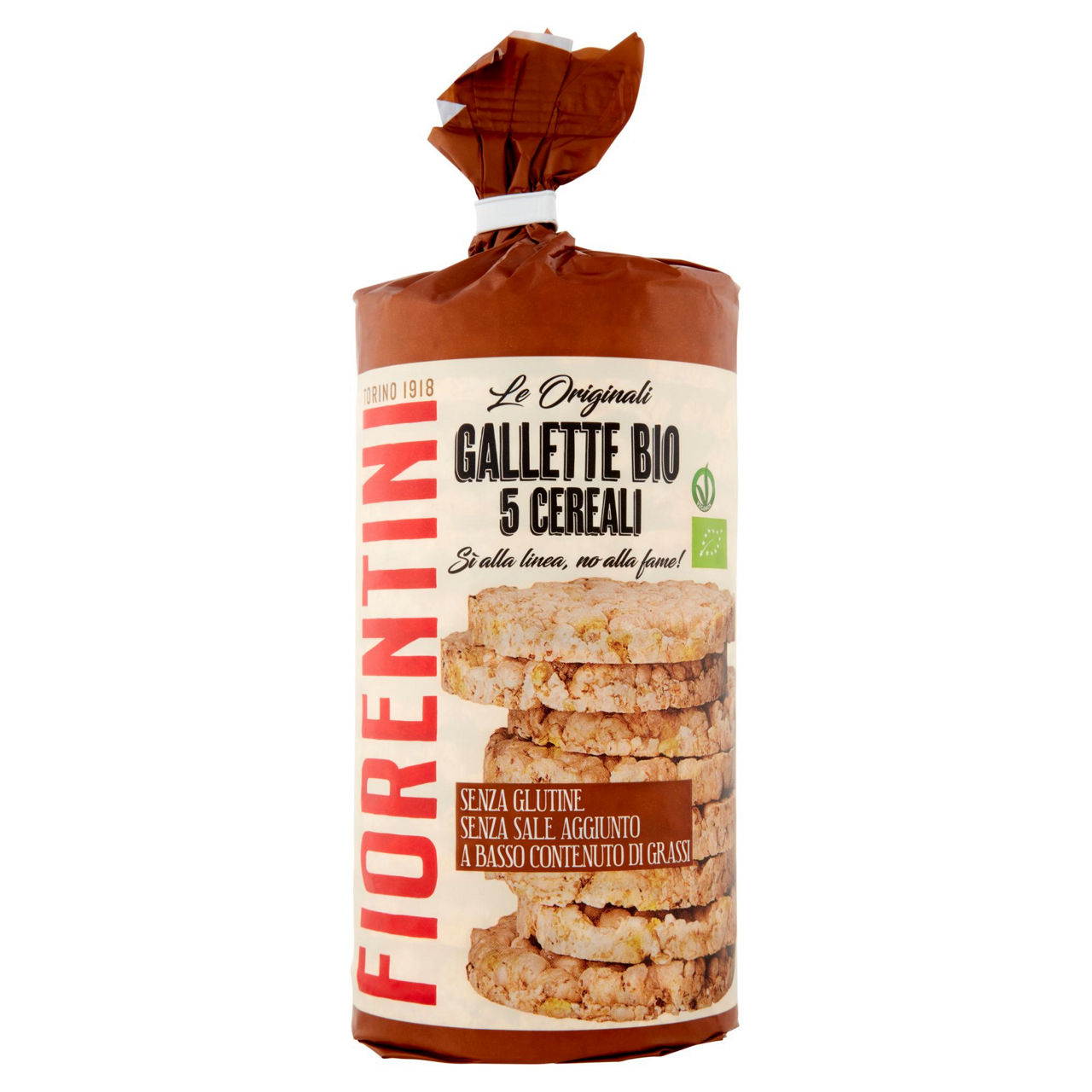 Gallette ai 5 cereali bio senza glutine 100 gr