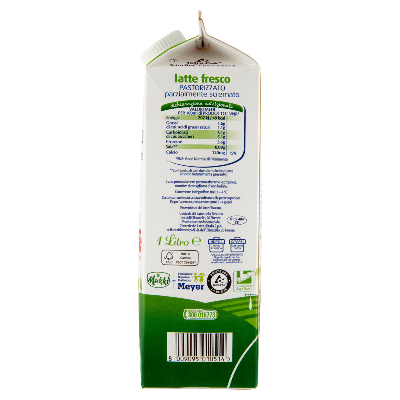 Latte fresco parzialmente scremato 1 lt - Immagine 41