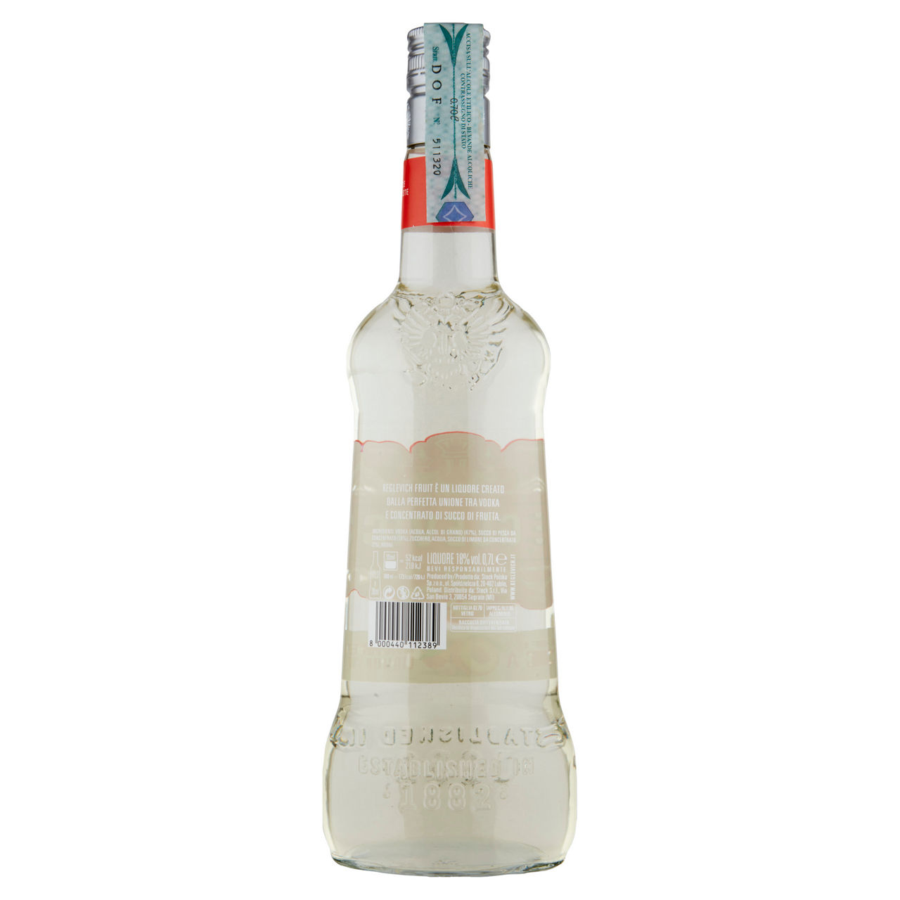Vodka alla pesca keglevic 18 gradi bottiglia ml.700 - Immagine 31