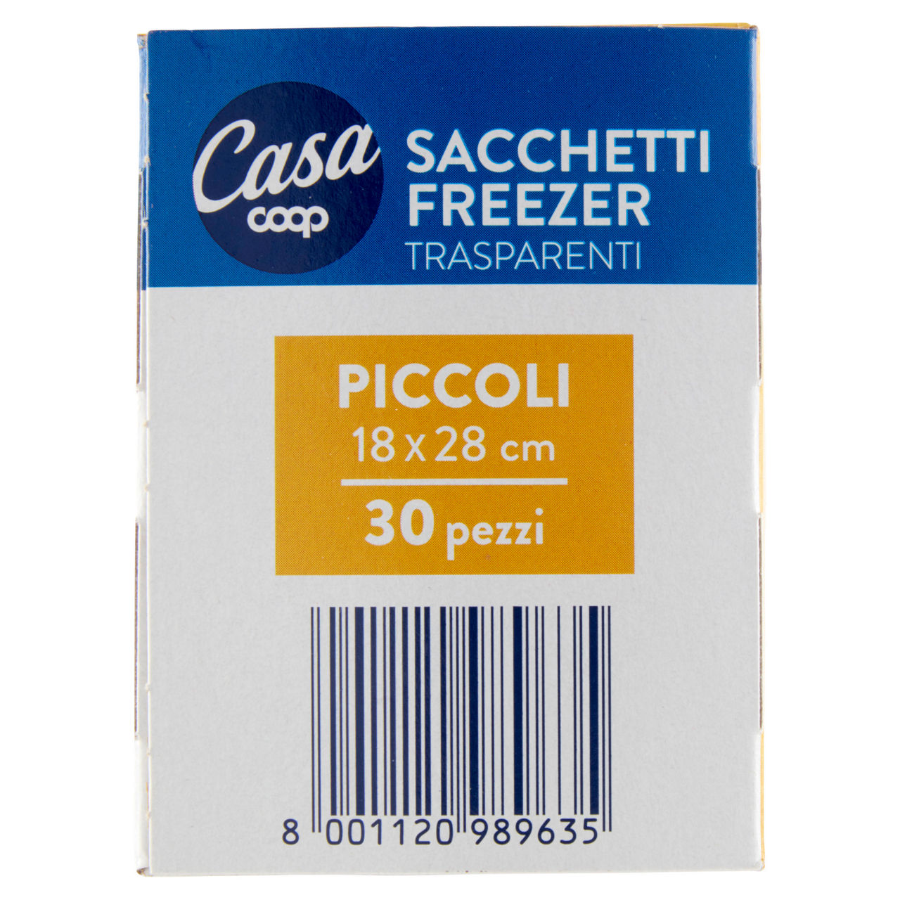 Sacchetti freezer coop casa piccoli cm 18x28 pz 30 - Immagine 51