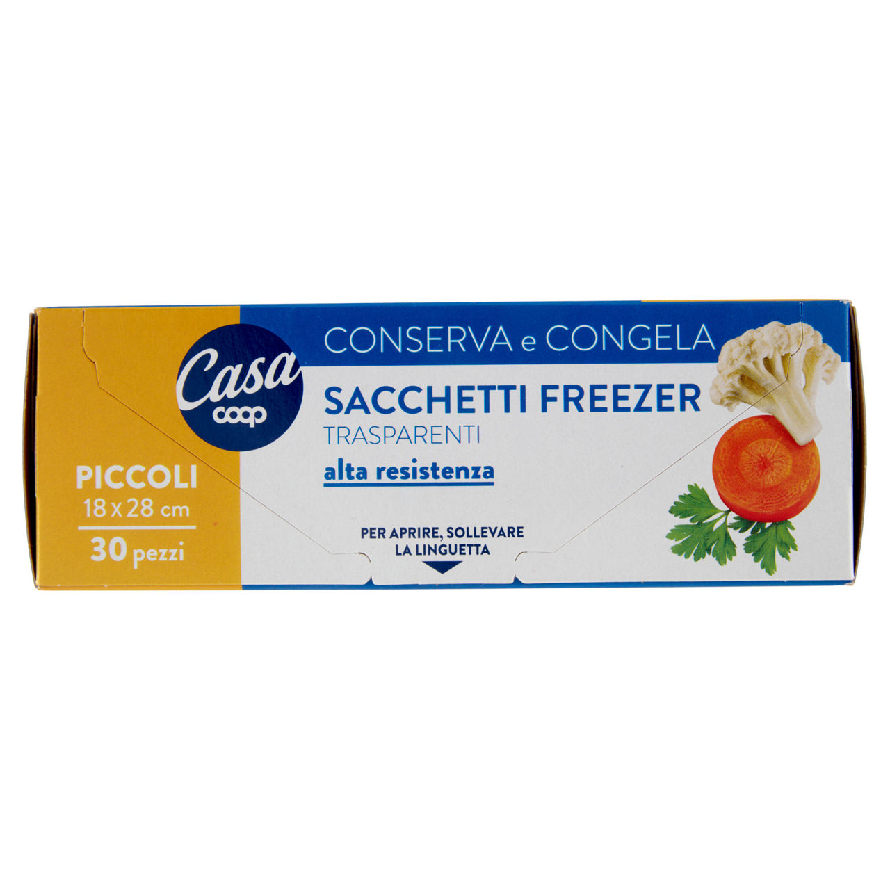 Sacchetti freezer coop casa piccoli cm 18x28 pz 30 - Immagine 61