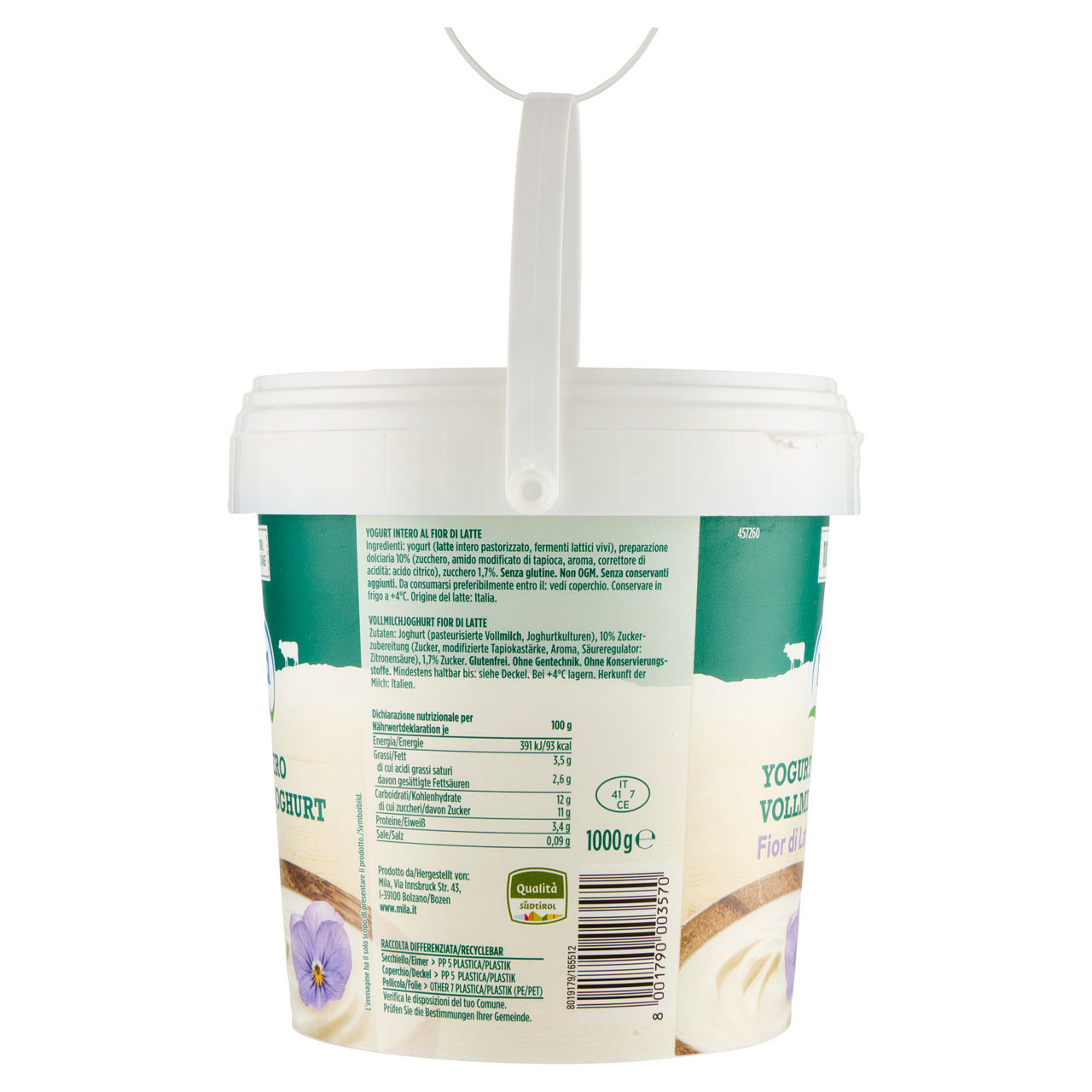 Yogurt intero fior di latte 1 kg - Immagine 41