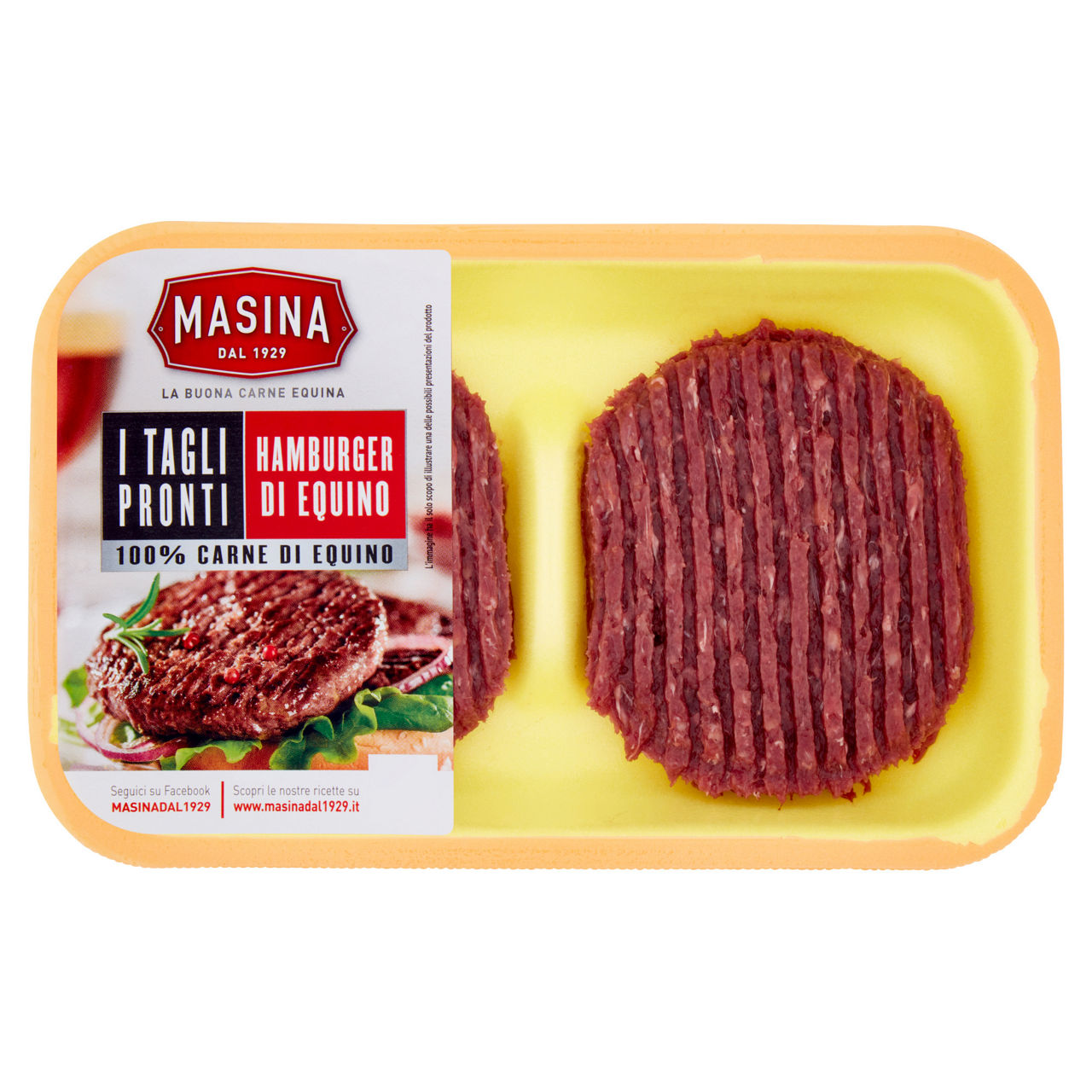 Hamburger di equino 200 gr - Immagine 01