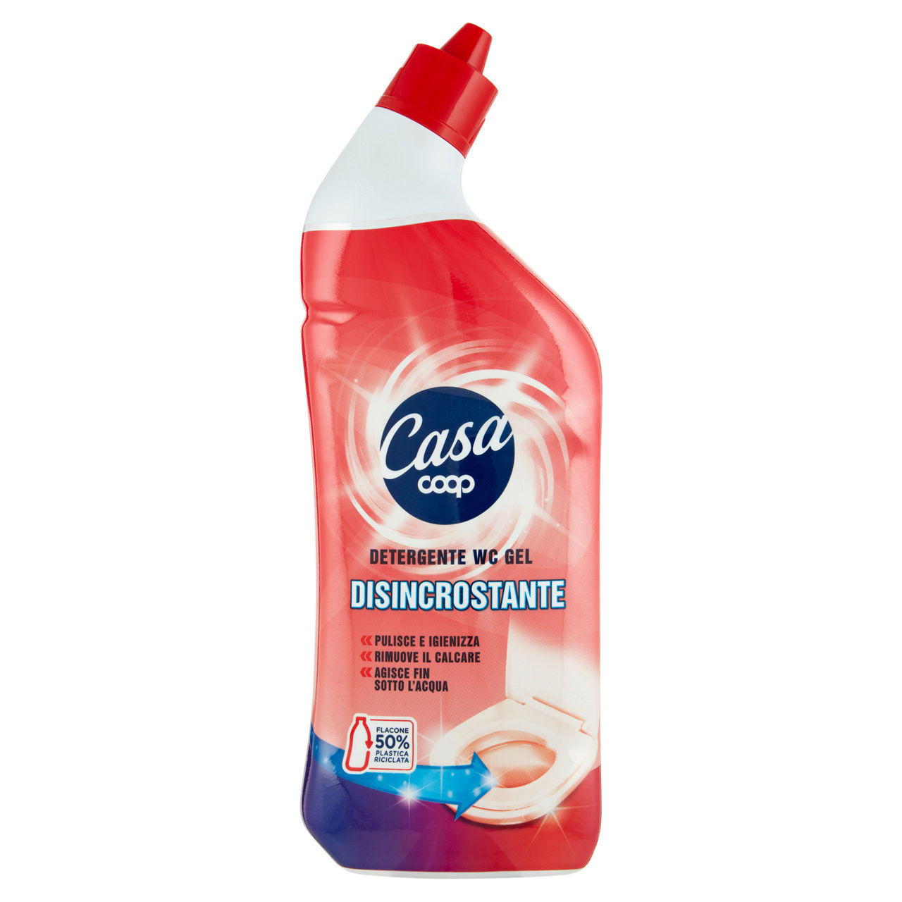 Detergente wc gel disincrostante coop casa ml 750 - Immagine 01