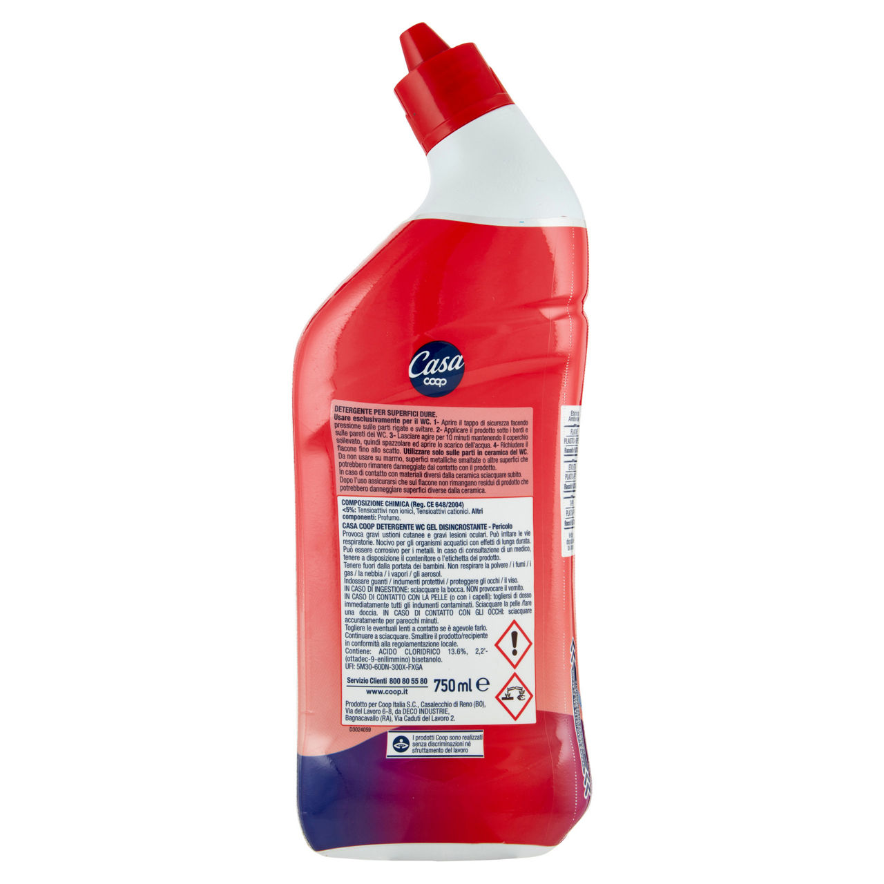 Detergente wc gel disincrostante coop casa ml 750 - Immagine 41