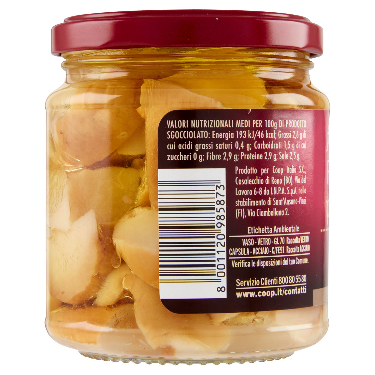 Funghi porcini tagliati in olio di oliva 280 gr - Immagine 51