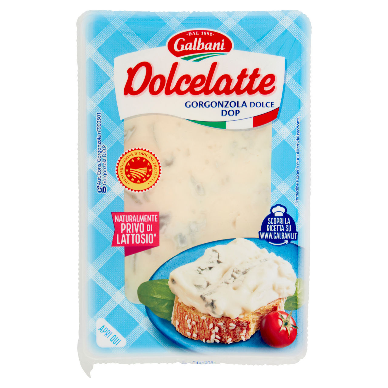 Formaggio Gorgonzola dolce DOP 150 gr - Immagine 01