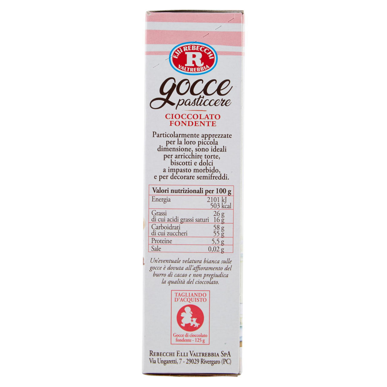 Gocce di cioccolato fondente 125 gr - Immagine 51