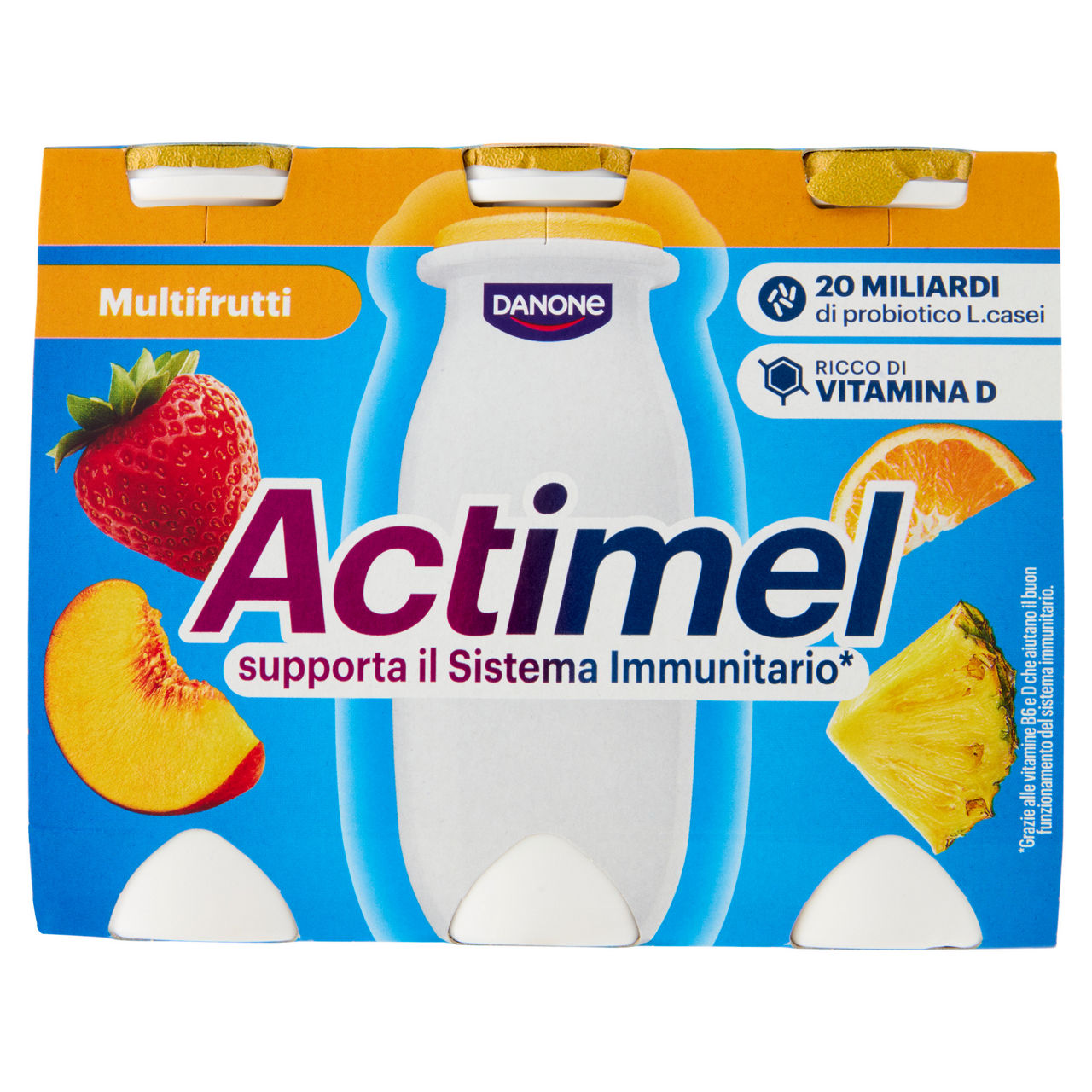 Probiotico da bere multifrutti 6 pz da 100 gr - Immagine 01