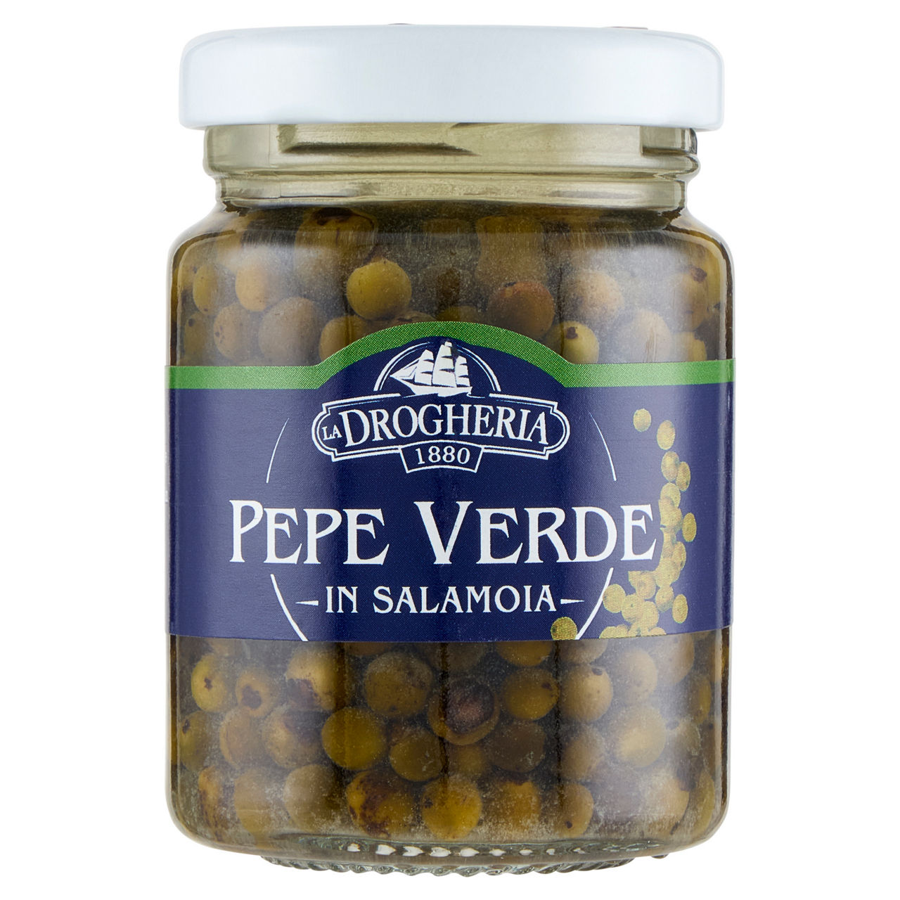 Pepe verde in salamoia  drogheria alimentari vaso vetro c/erogatore gr. 60 - Immagine 01