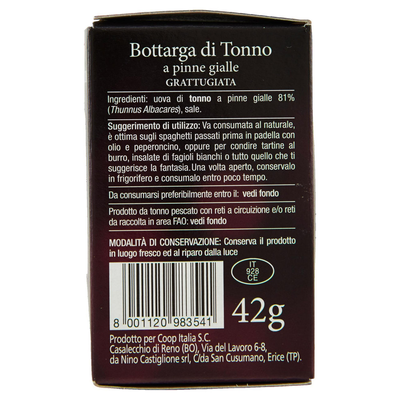 Bottarga di tonno a pinne gialle 42 gr - Immagine 11