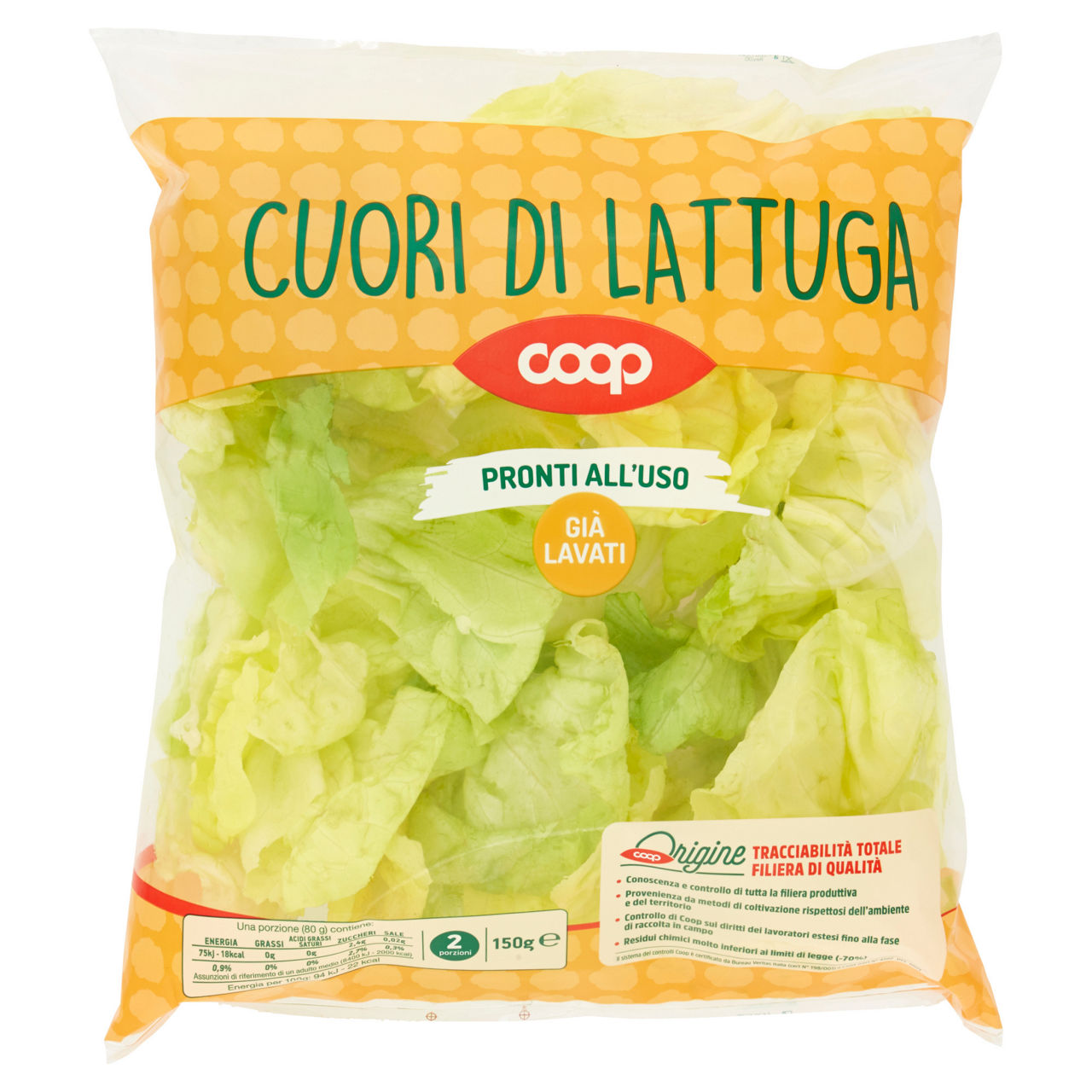 Cuori di lattuga 150 gr - Immagine 01