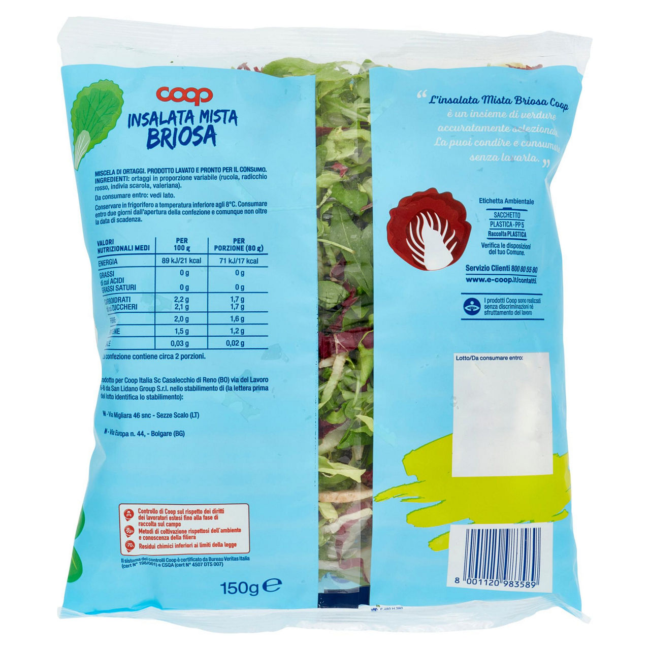 Insalata mista Briosa 150 gr - Immagine 51