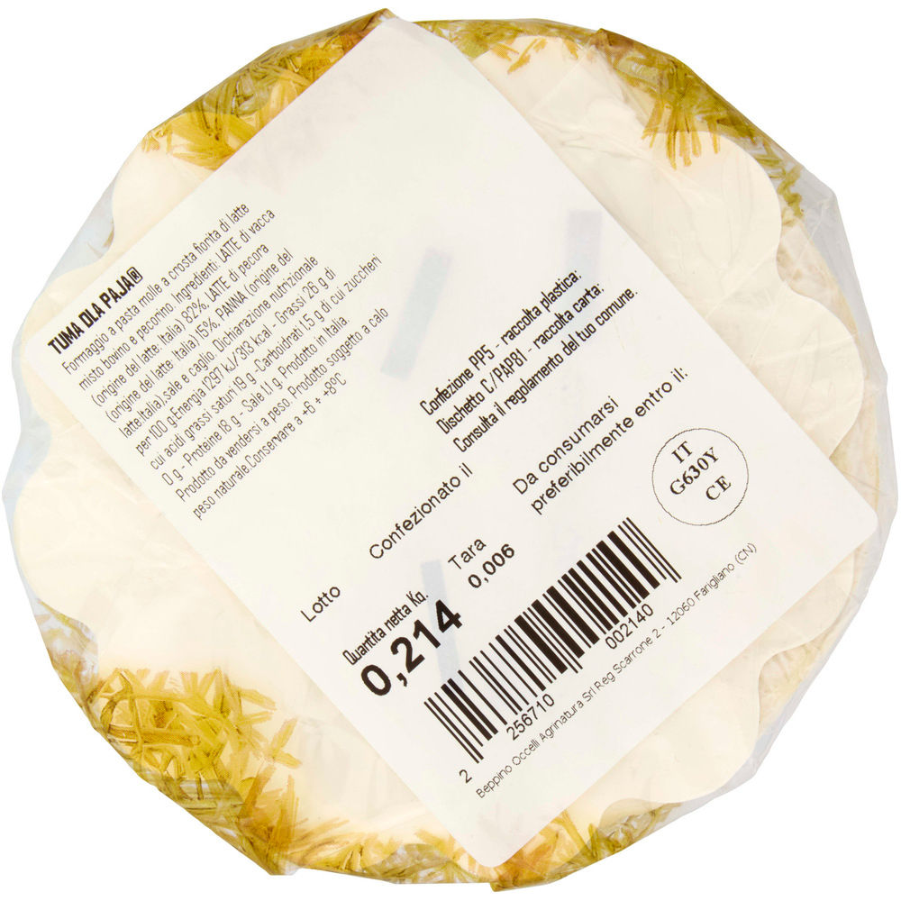 Formaggio Tuma dla Paja 230 gr - Immagine 71