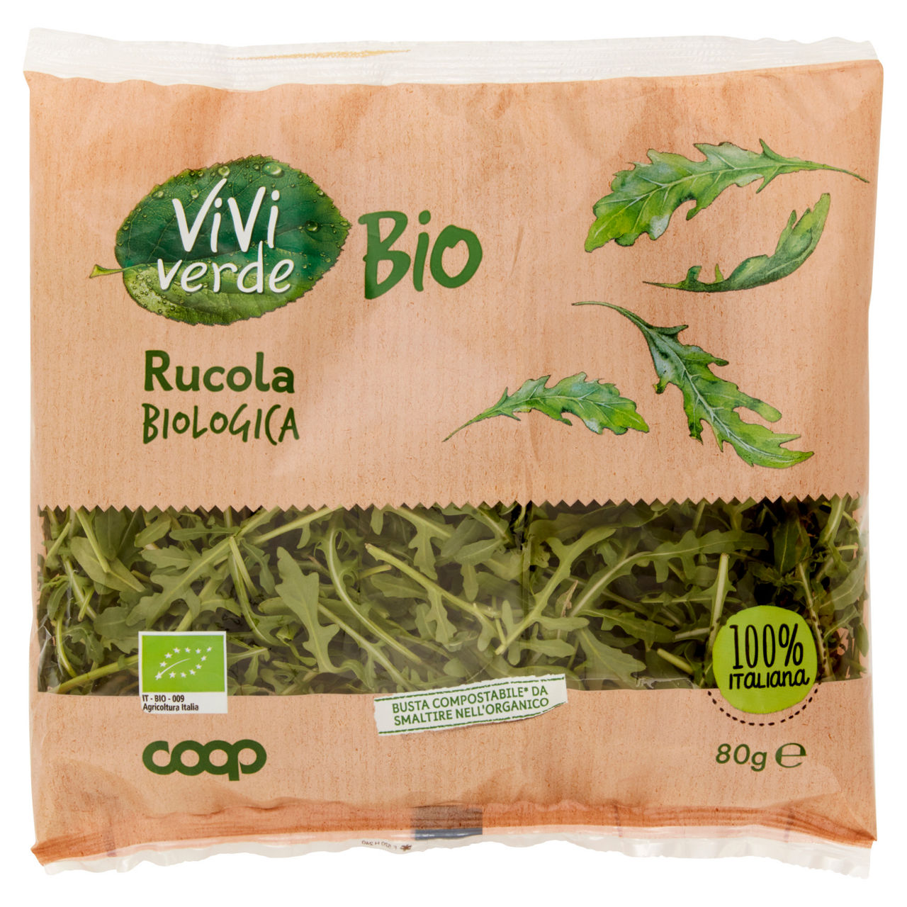 Rucola bio 80 gr