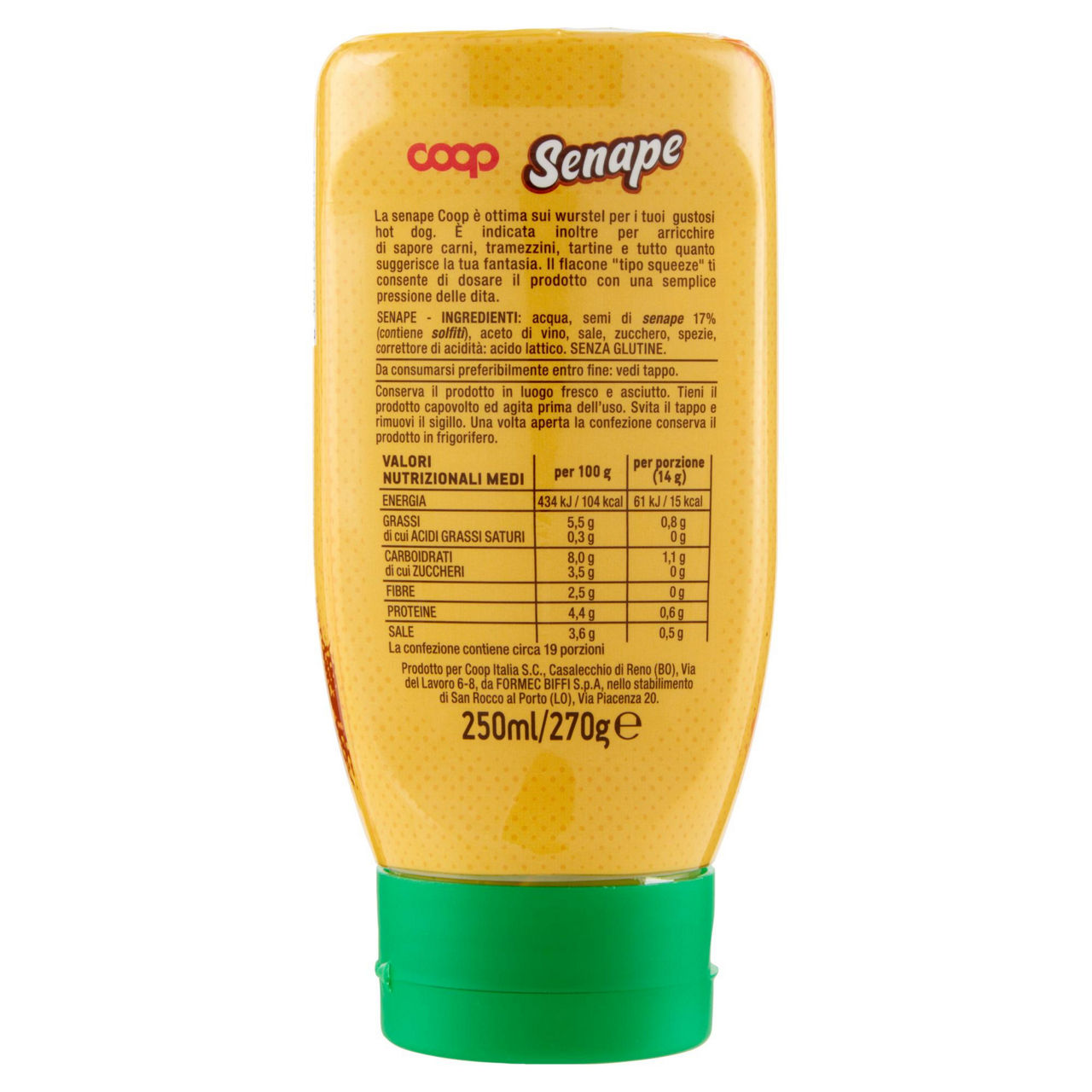 Senape coop squeeze flacone g 270 - Immagine 41