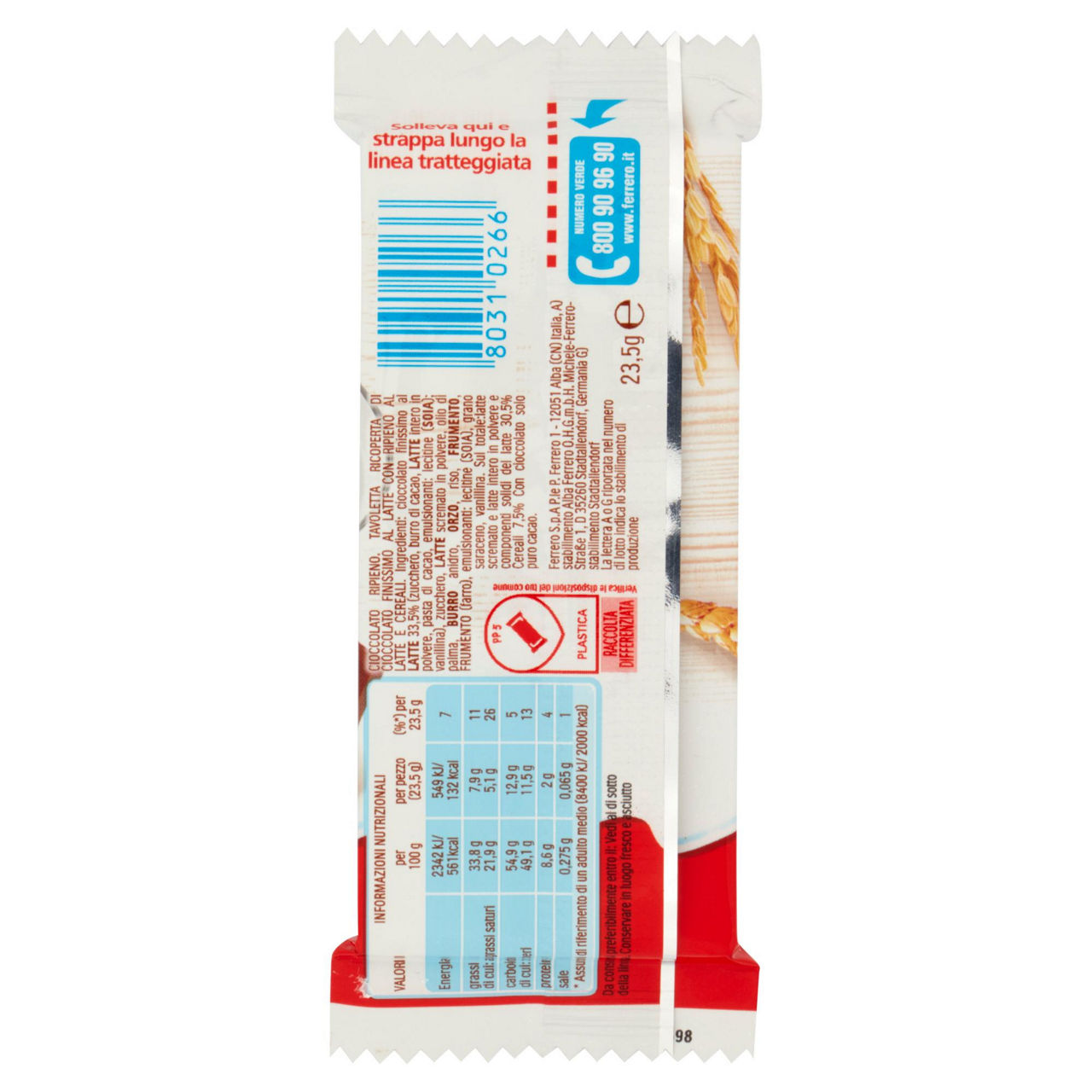 Kinder cereali 24 gr - Immagine 51