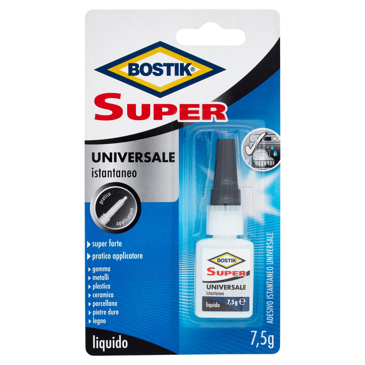Colla univ. 7,5g superbostik cianoacrilato - Immagine 01