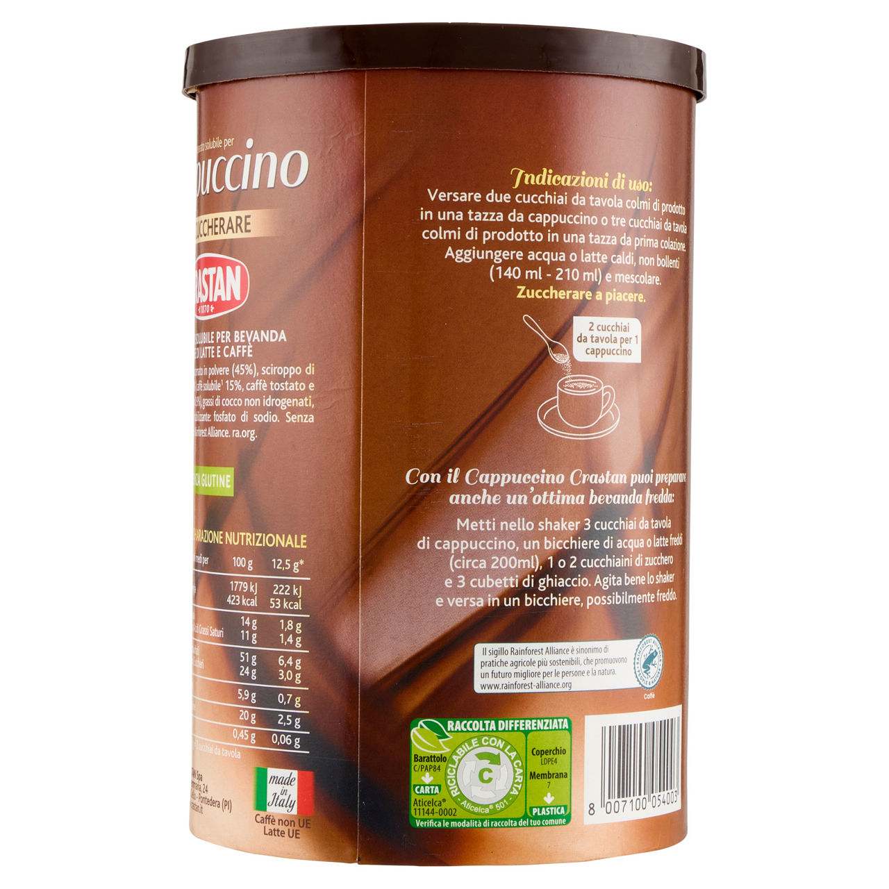 Preparato solubile per cappuccino 250 gr - Immagine 21