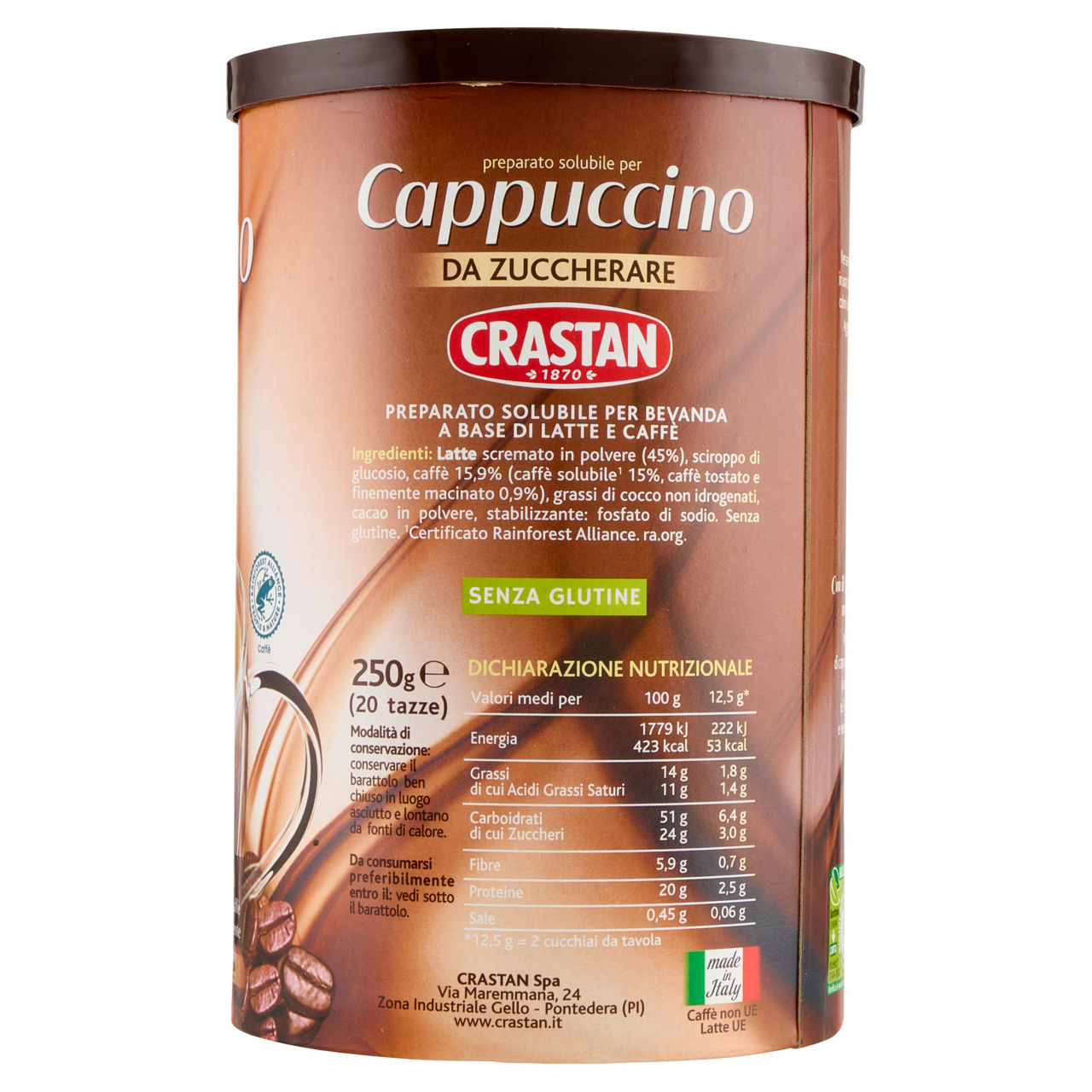 Preparato solubile per cappuccino 250 gr - Immagine 41
