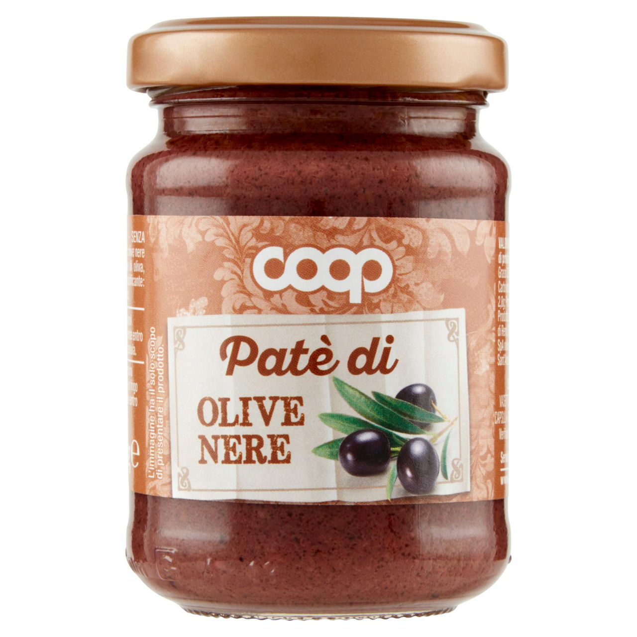 Pate' di olive nere coop v.v.g130 (ml.156)