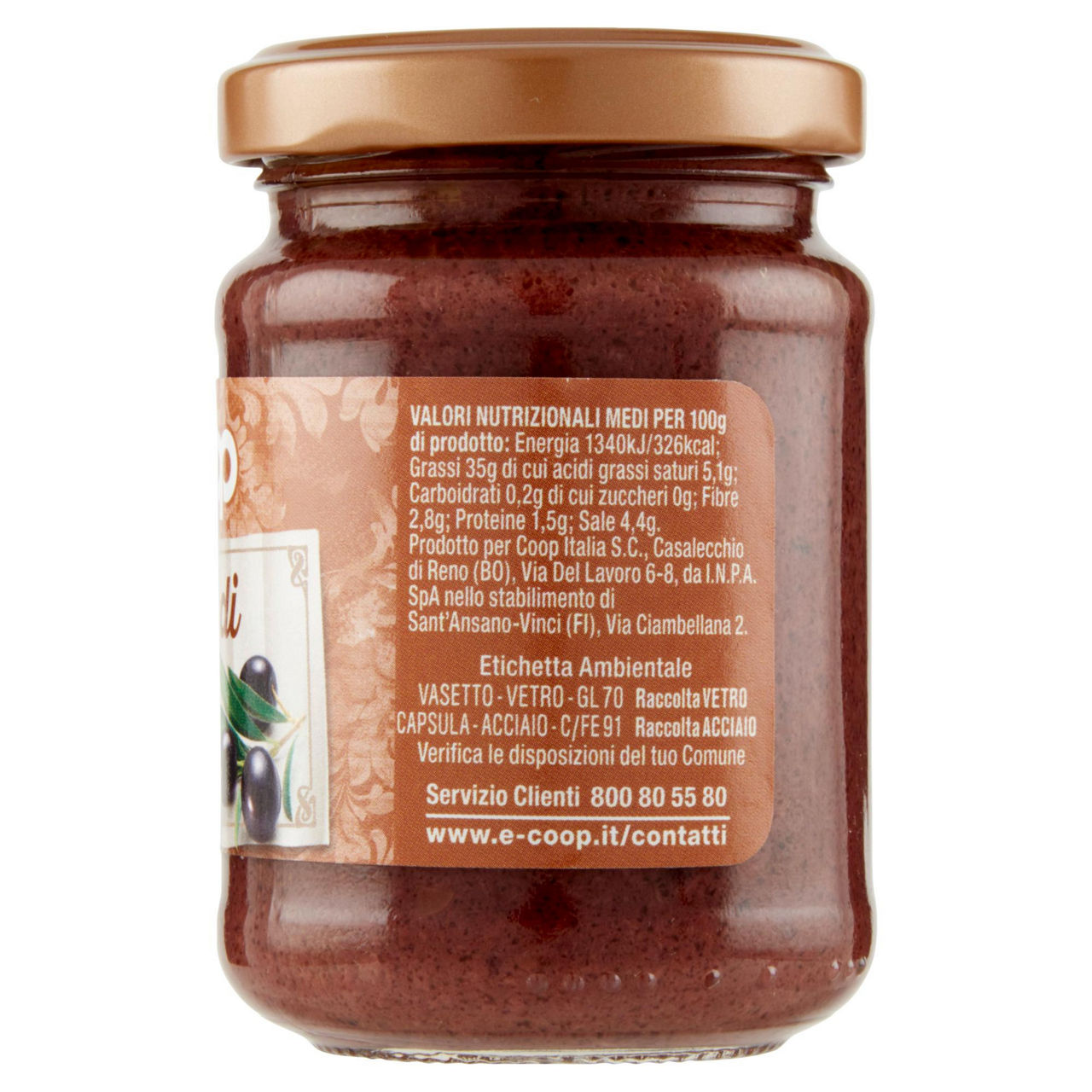 Pate' di olive nere coop v.v.g130 (ml.156) - Immagine 41