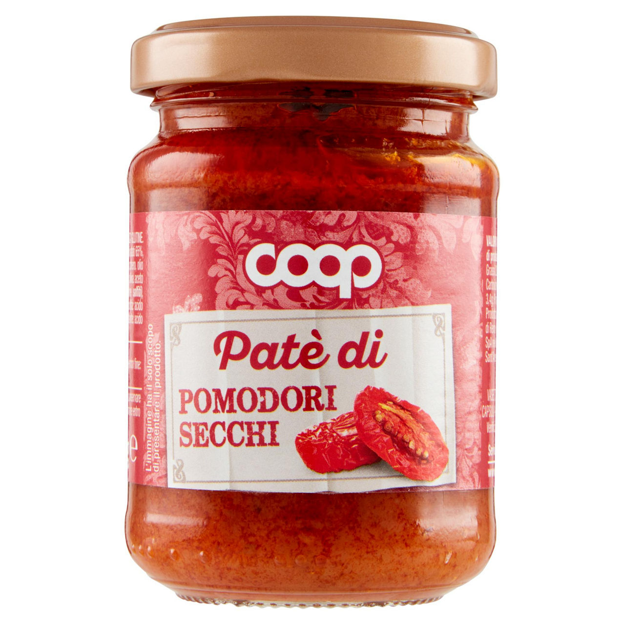 Pate' di pomodori secchi coop vaso vetro g130 (ml.156) - Immagine 01