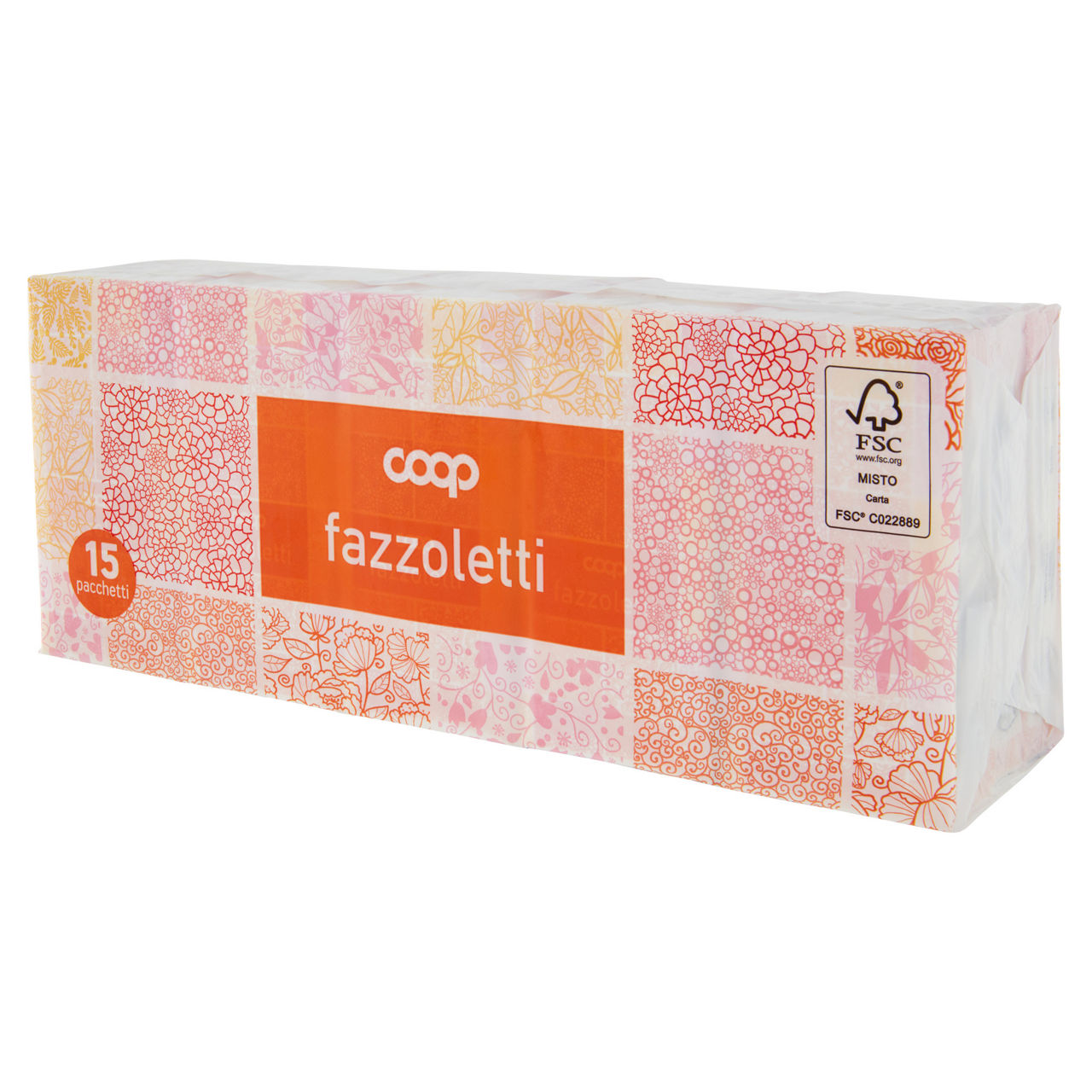 Fazzoletti di carta coop fsc 4 vel 9x15pc  cellophane  pz 1 - Immagine 11