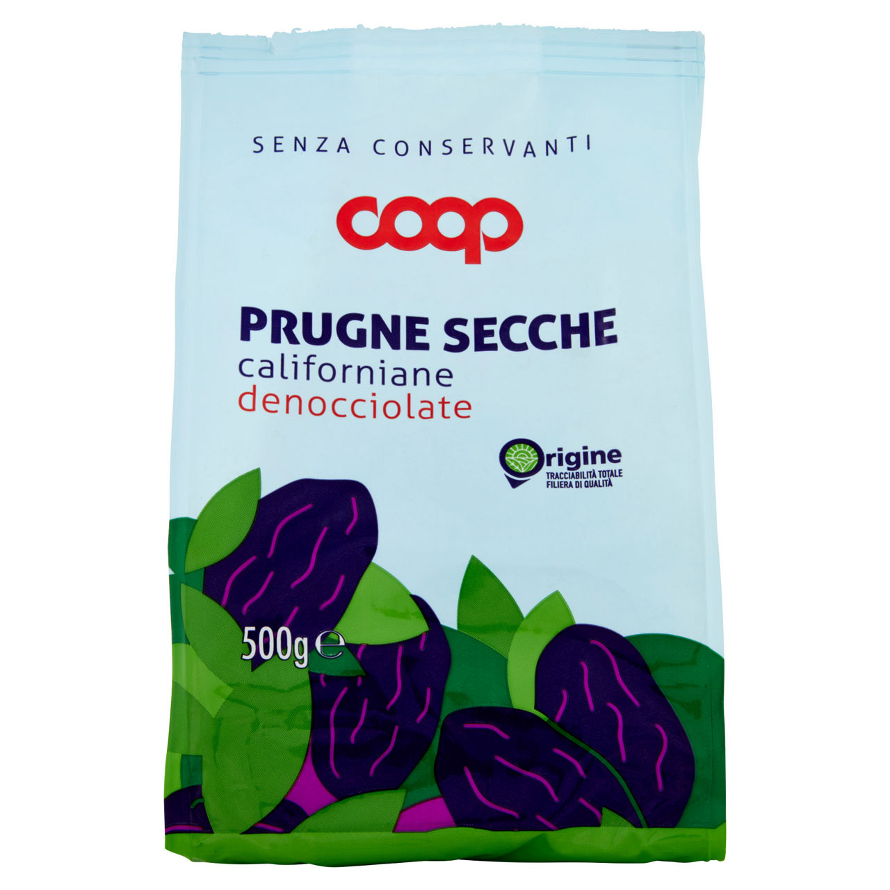 Prugne secche californiane denocciolate 500 gr - Immagine 01