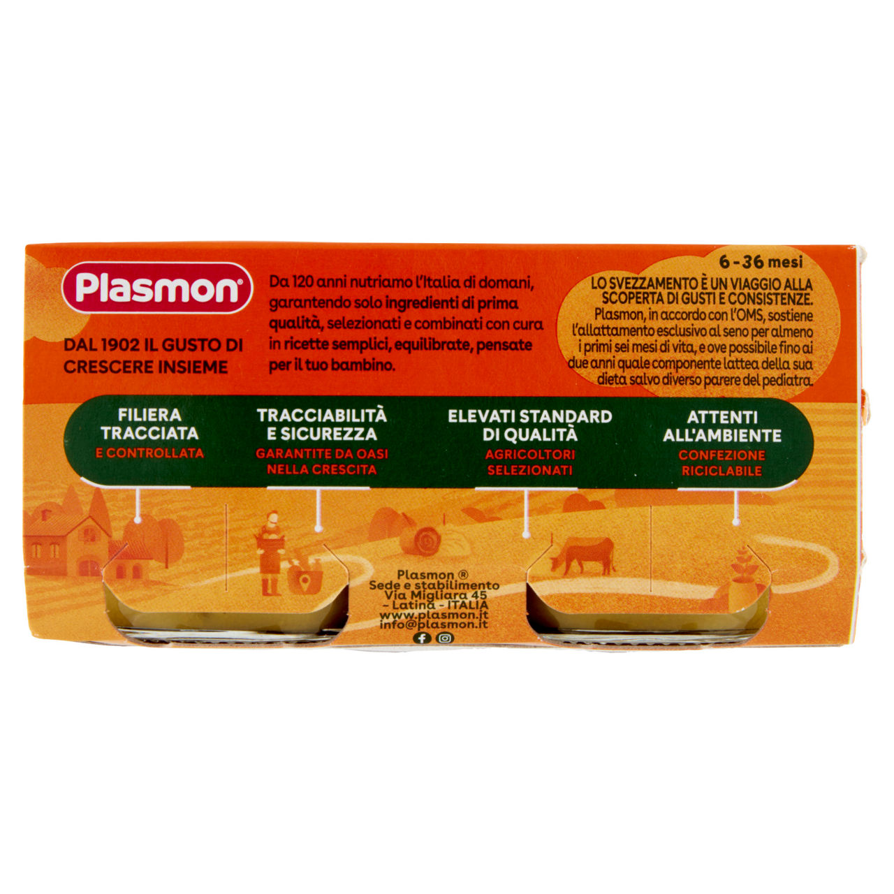 Omogeneizzato di piselli e zucchine 2 pz x 80 gr - Immagine 51