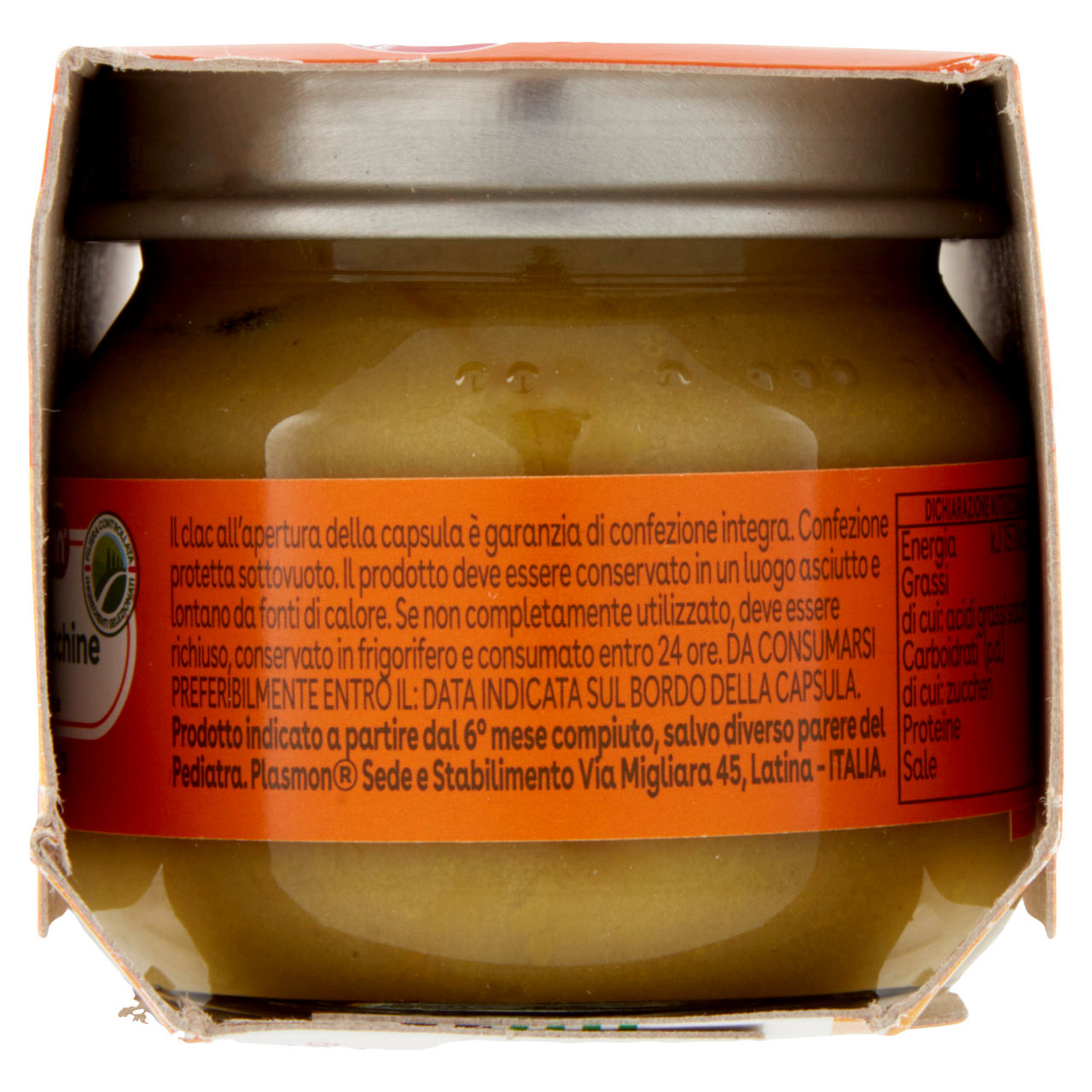 Omogeneizzato di piselli e zucchine 2 pz x 80 gr - Immagine 11