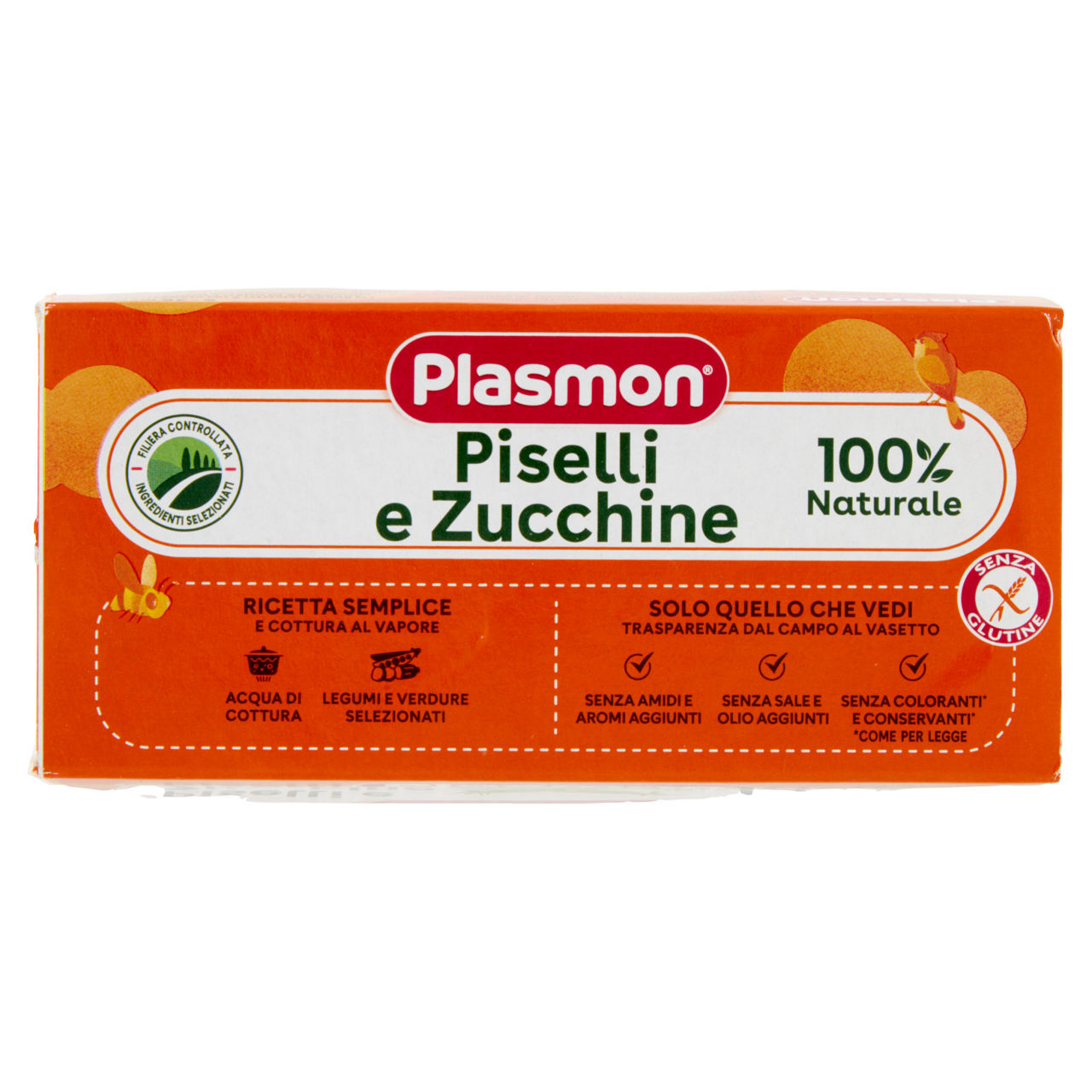 Omogeneizzato di piselli e zucchine 2 pz x 80 gr - Immagine 31