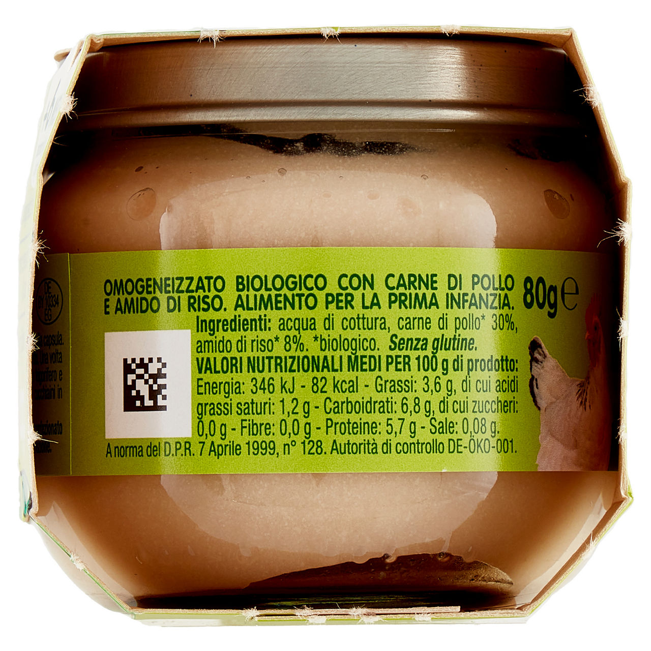 Omogeneizzato pollo bio 2 pz x 80 gr - Immagine 61