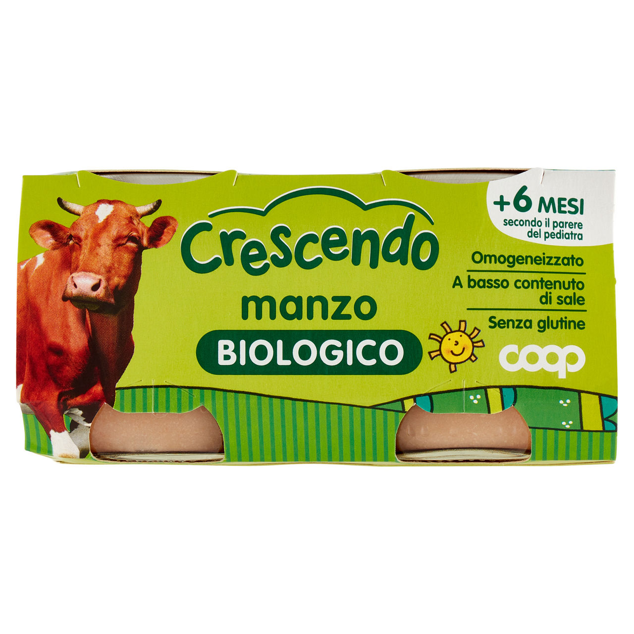 Omogeneizzato manzo bio 2 pz x 80 gr - Immagine 01