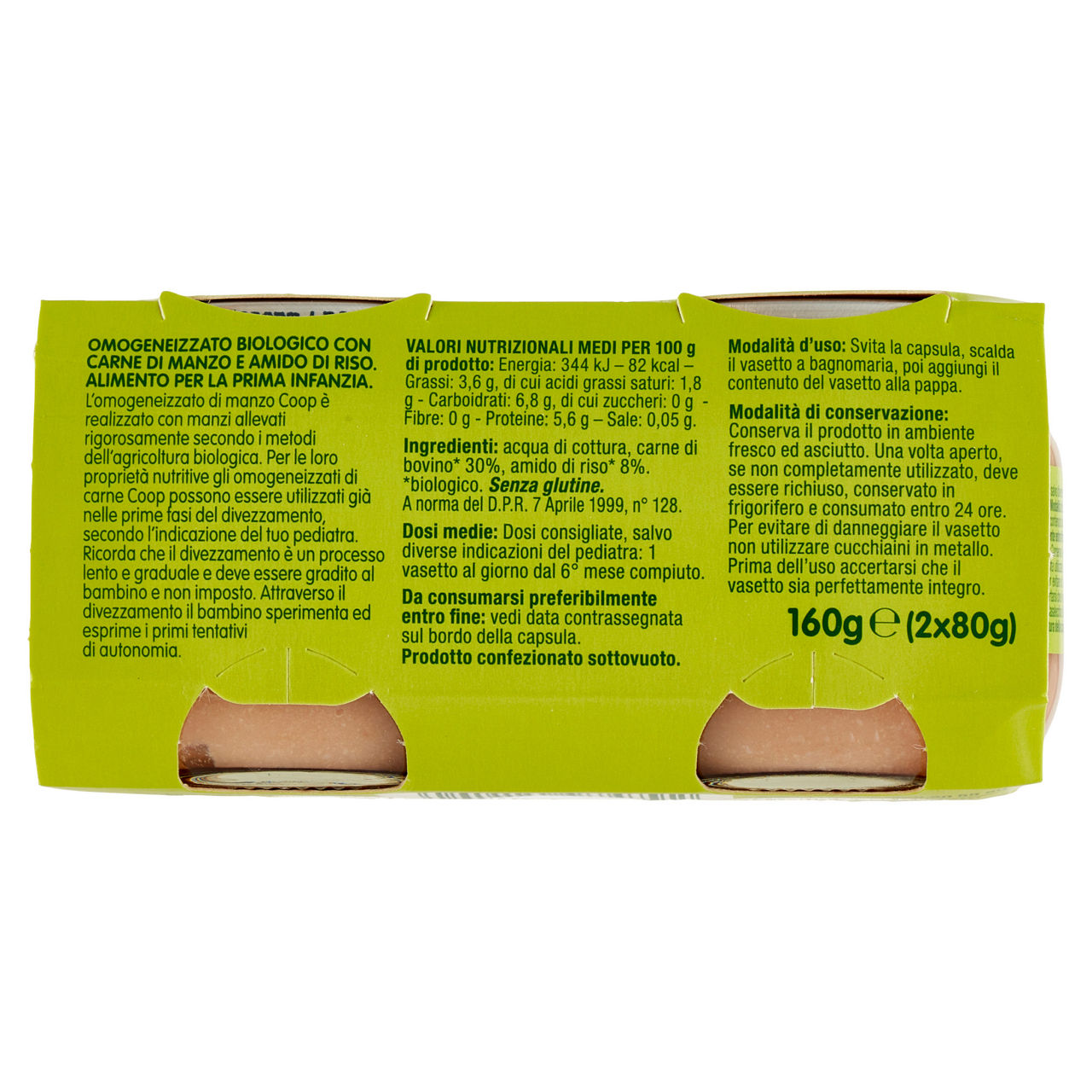Omogeneizzato manzo bio 2 pz x 80 gr - Immagine 31