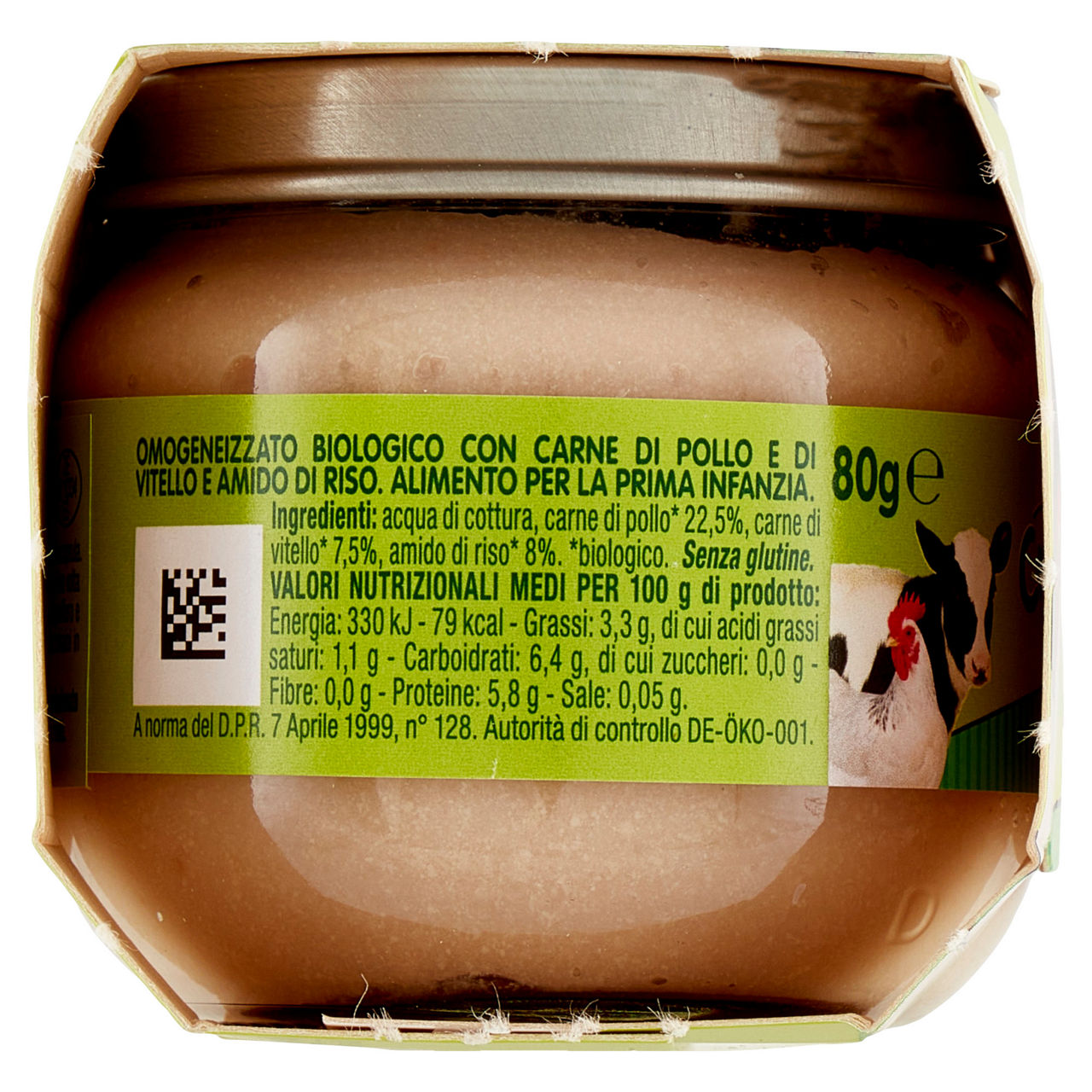 Omogeneizzato vitello e pollo bio 2 pz x 80 gr - Immagine 41
