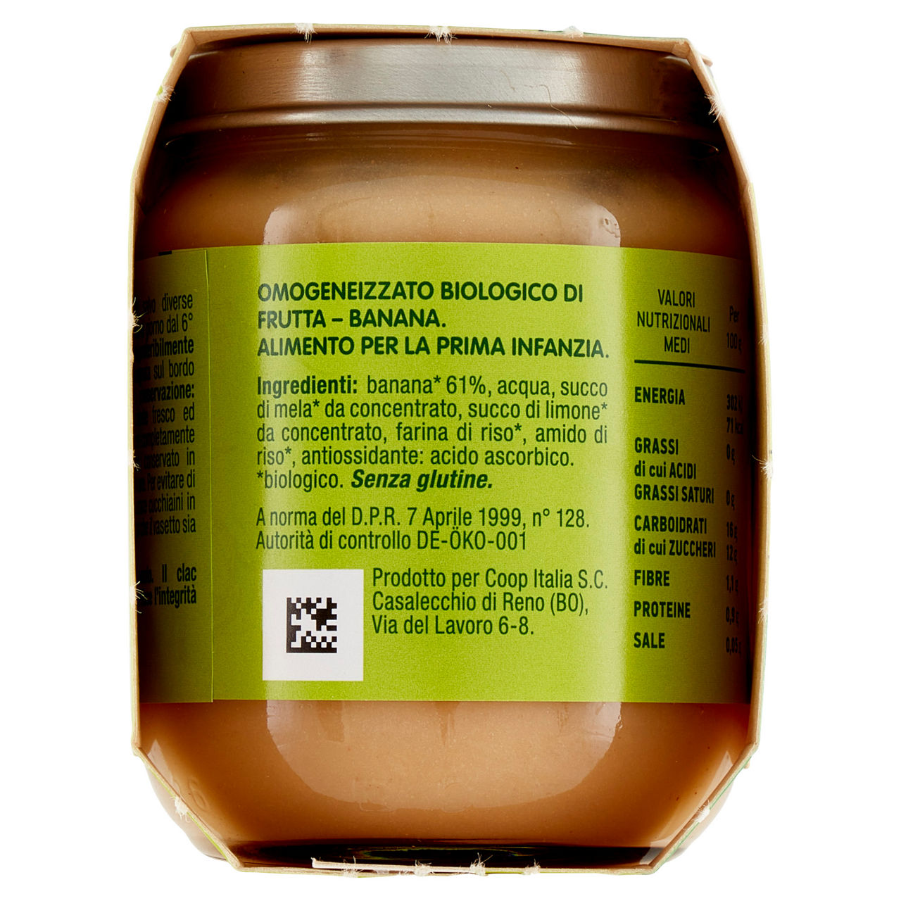 Omogeneizzato di banana bio 2 pz x 125 gr - Immagine 61