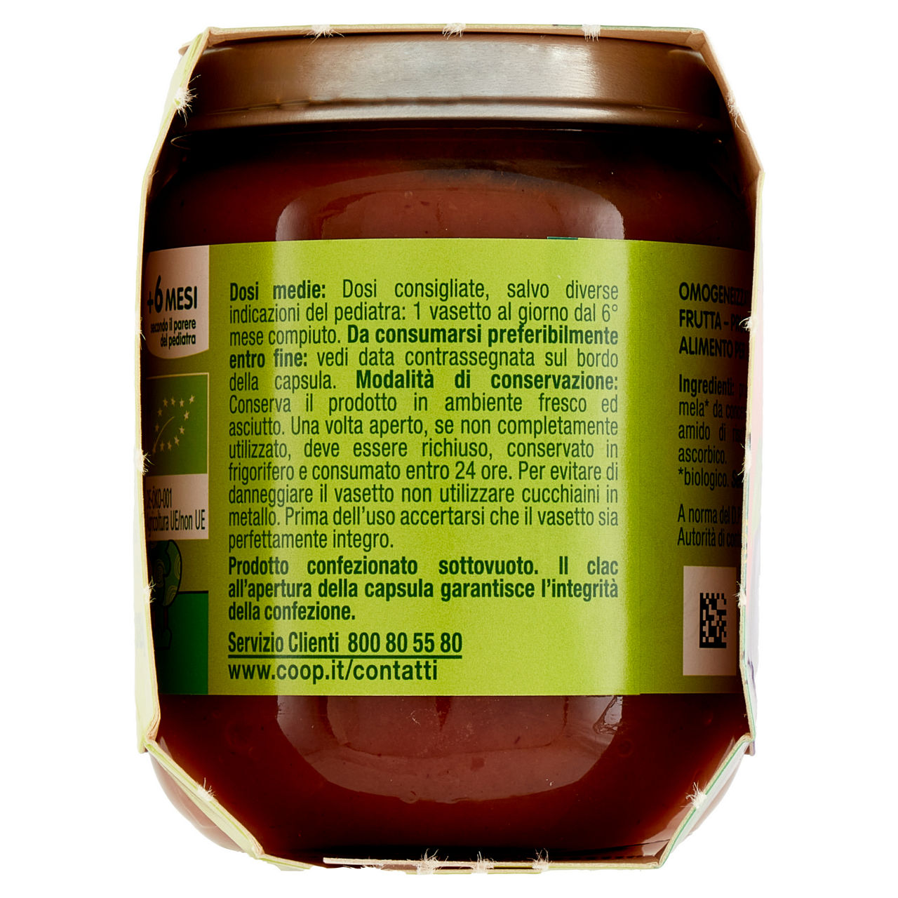 Omogeneizzato di prugna e mela bio 2 pz x 125 gr - Immagine 21